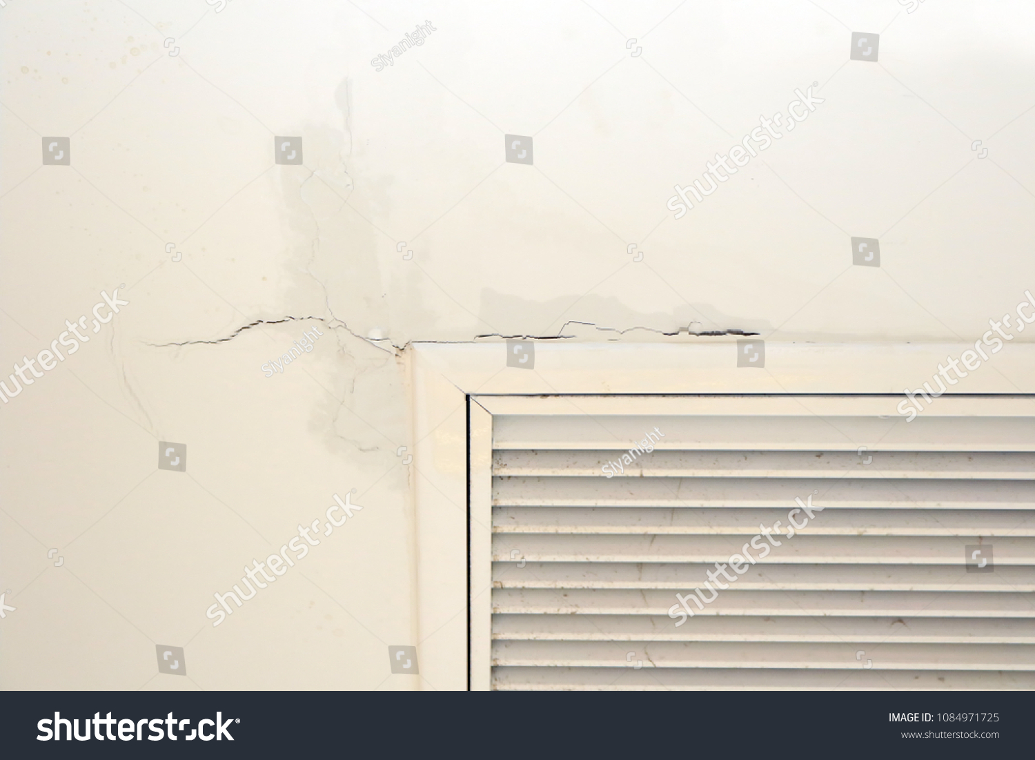 Ceiling Panels Livingroom Roof Water Drop Stock Photo Edit