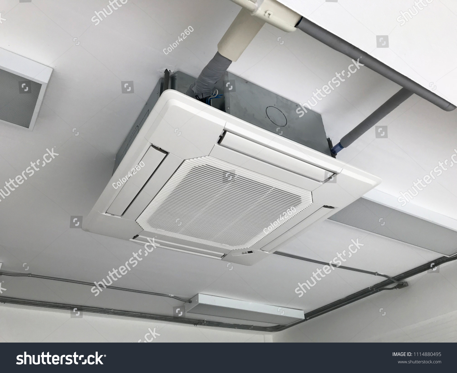 Ceiling Type 4 Directions Air Vent Royalty Free Stock Image