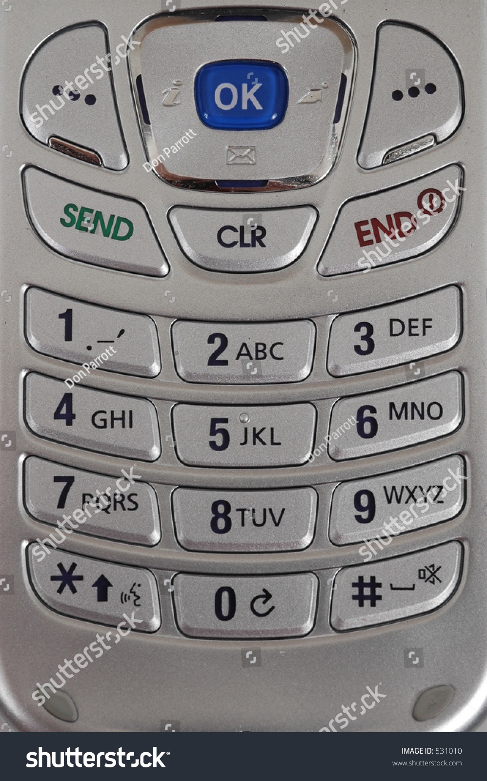 Cell Phone Keypad Stock Photo 531010 : Shutterstock