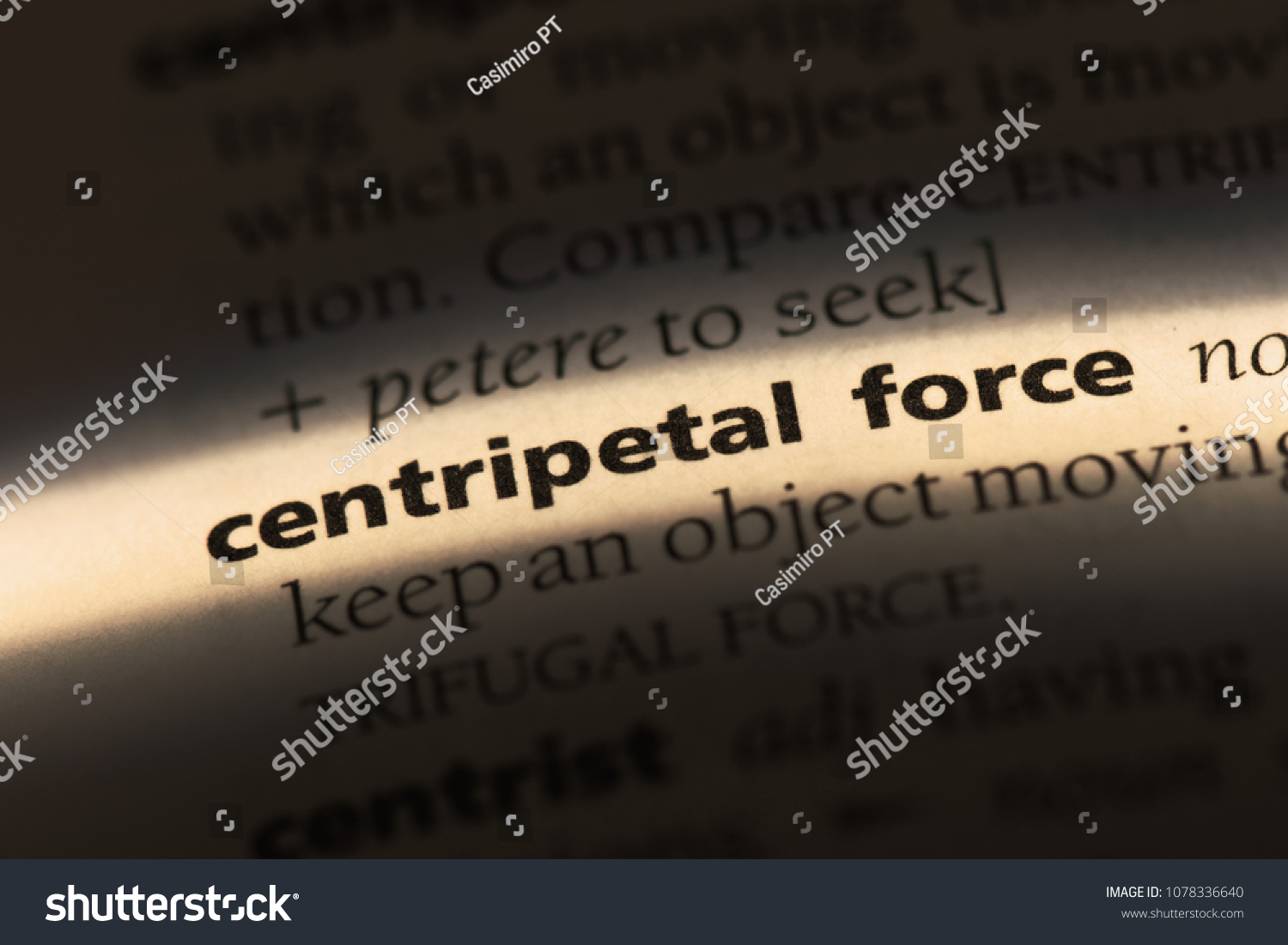 centripetal-force-word-dictionary-centripetal-force-stock-photo-edit