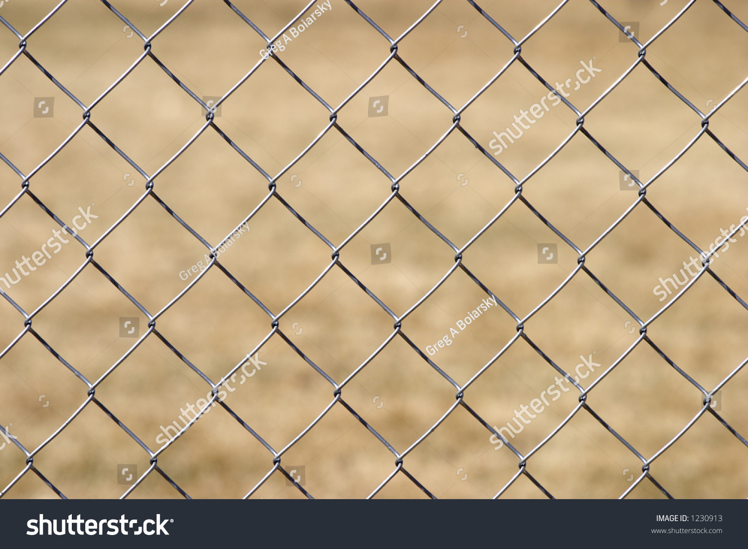 Chain Link Fence For Background Stock Photo 1230913 : Shutterstock