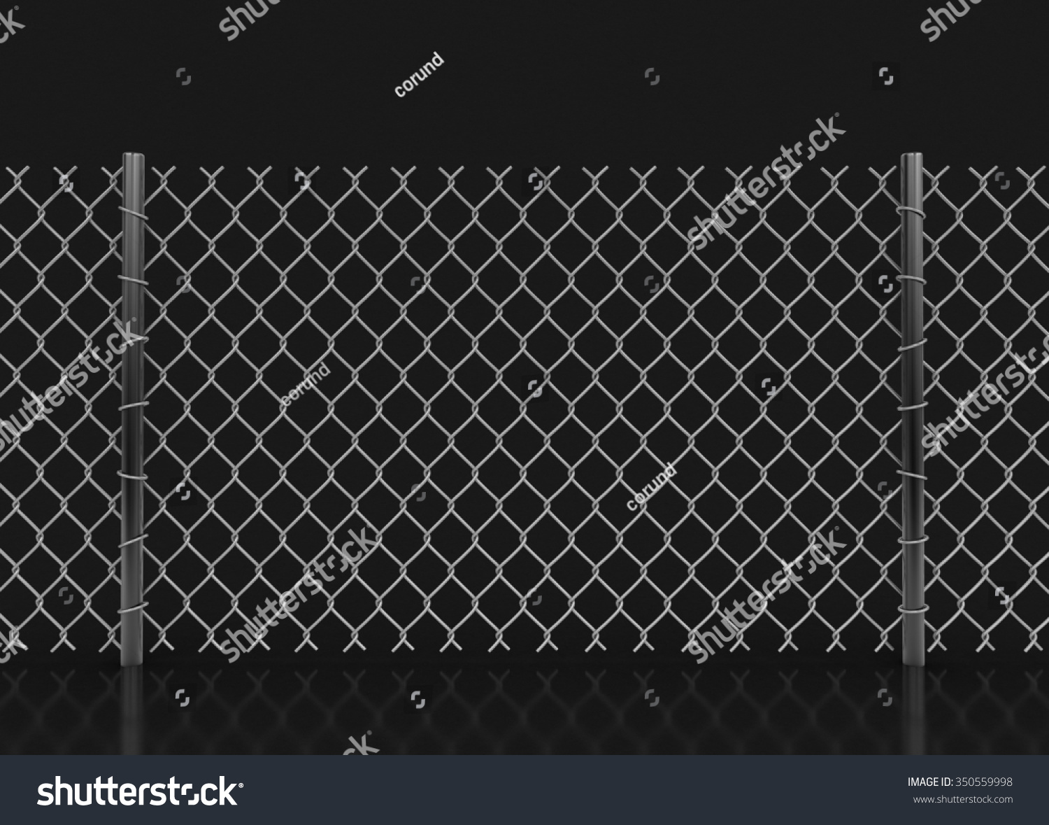 Chainlink Fence Image Clipping Path Stock Illustration Shutterstock