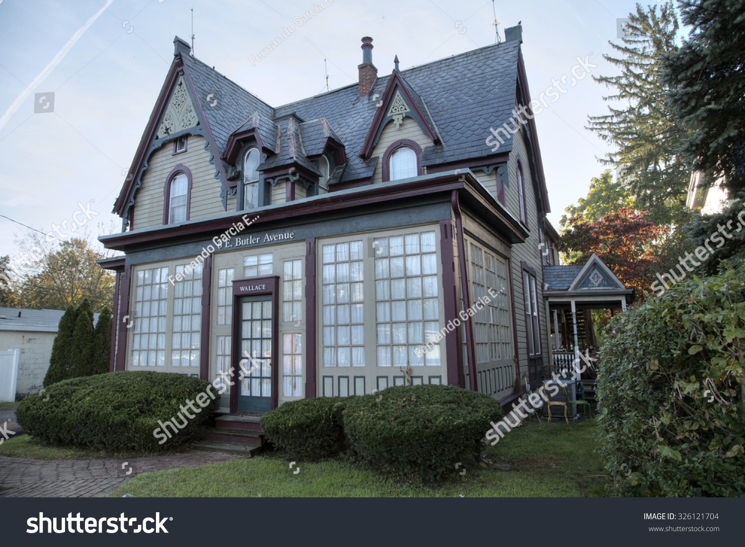Chalfont Pa Usaoct 112015 Colonial House Stock Photo Edit Now