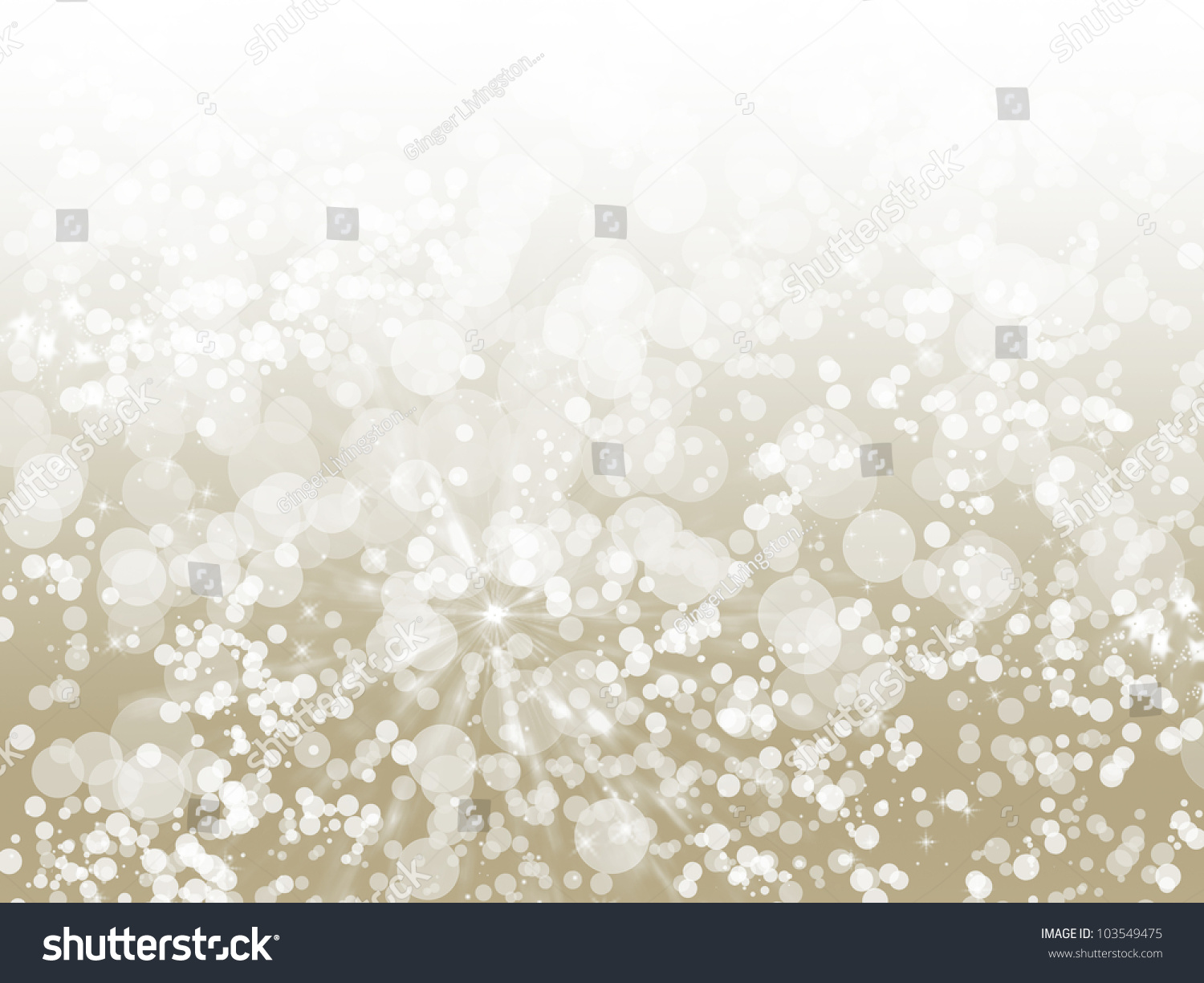 Champagne Sparkle Bokeh Background Stock Illustration 103549475