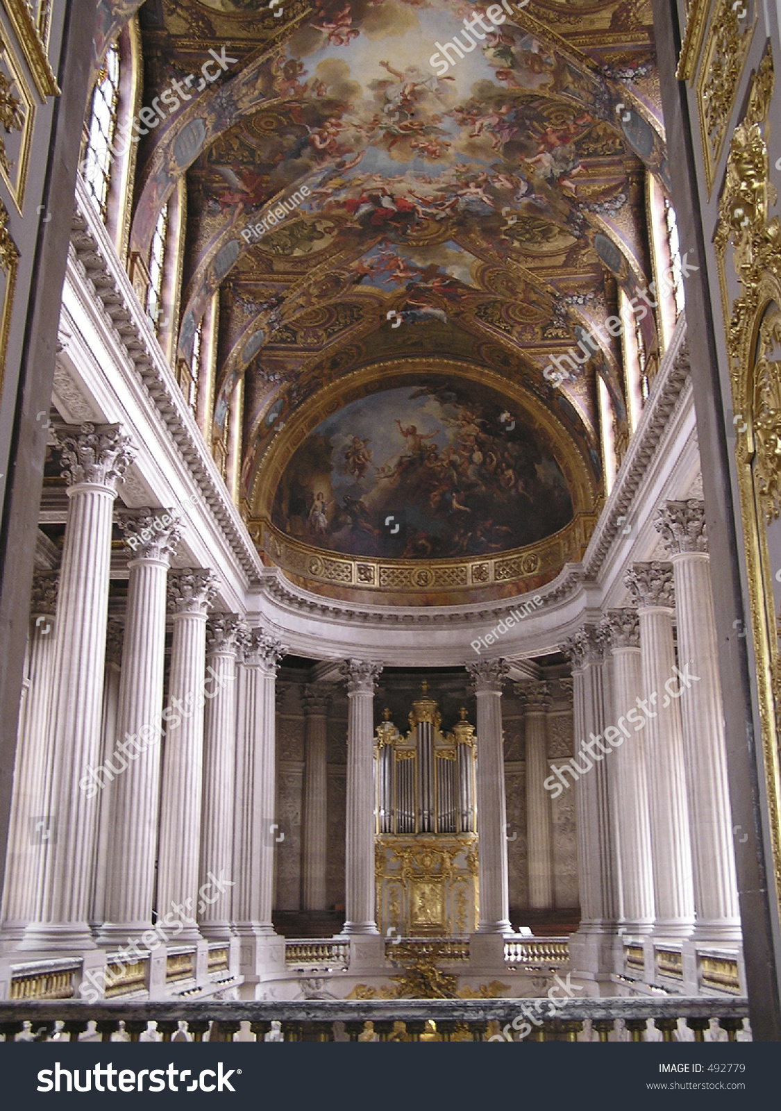 Chapel Of Versailles Palace Stock Photo 492779 : Shutterstock