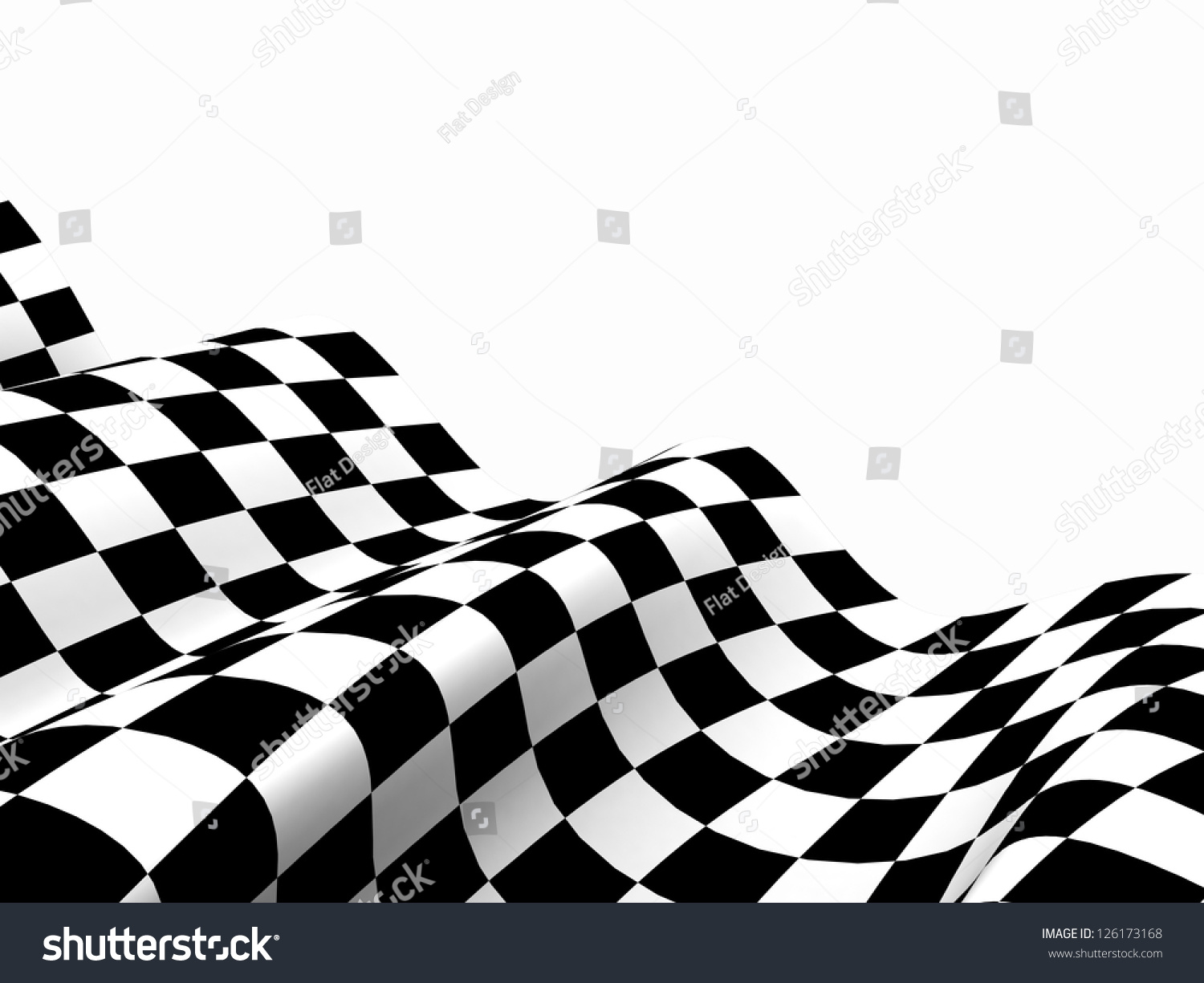 Checkered Flags Racing Flags Background Checkered Stock 