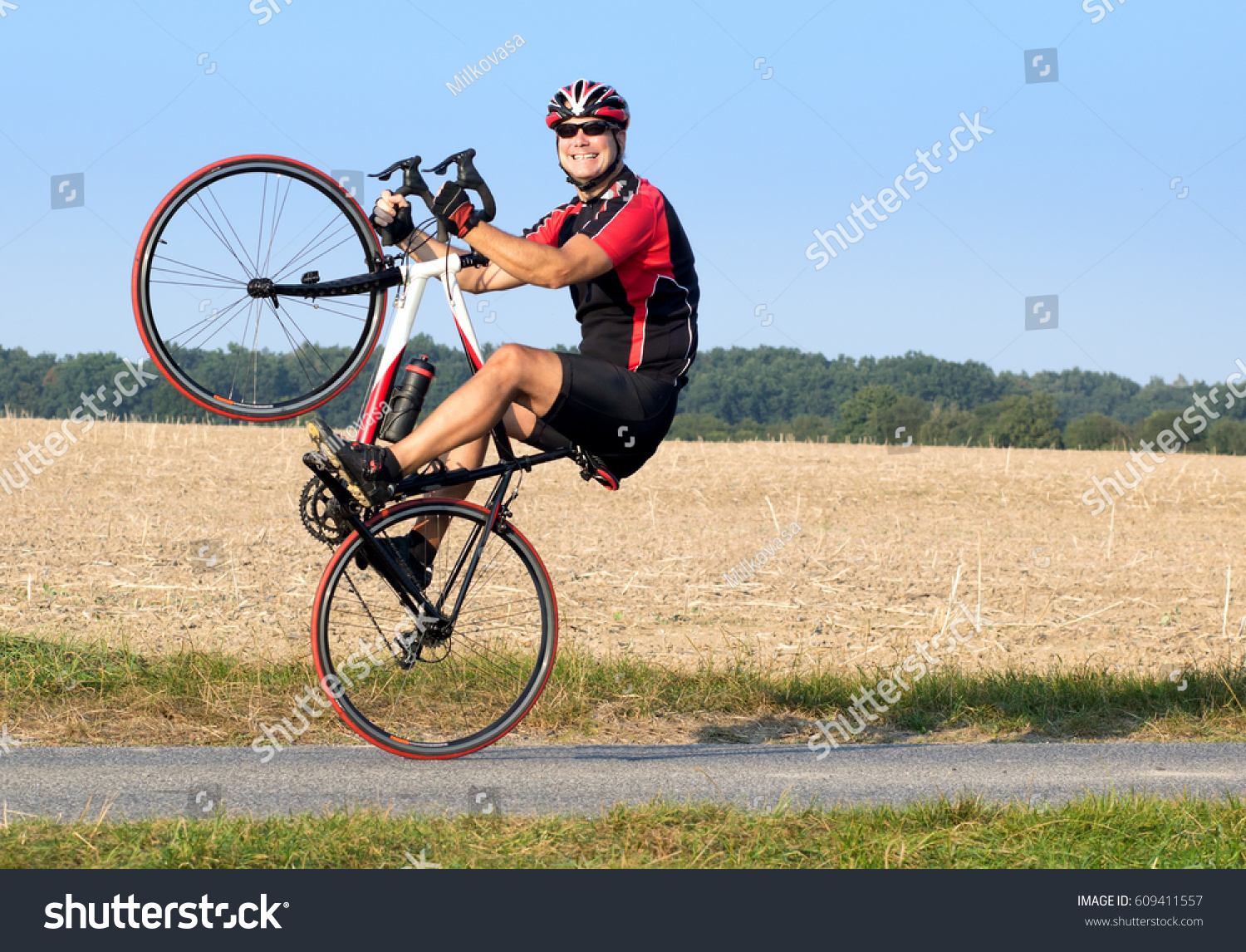 a one wheel bicycle