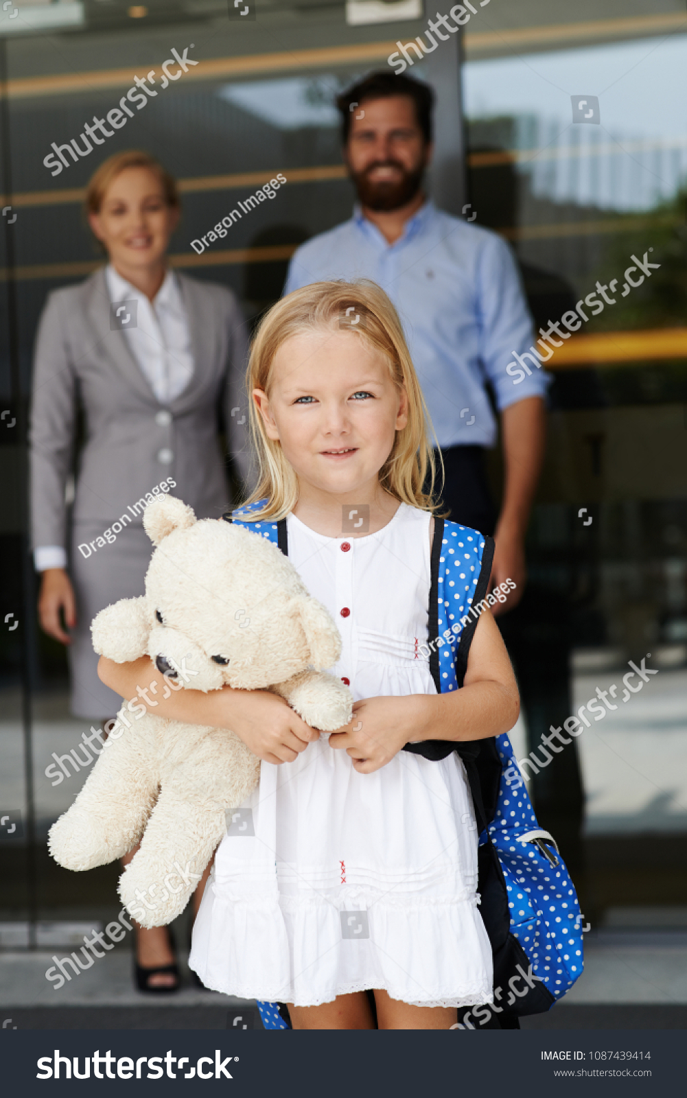 first day at school teddy