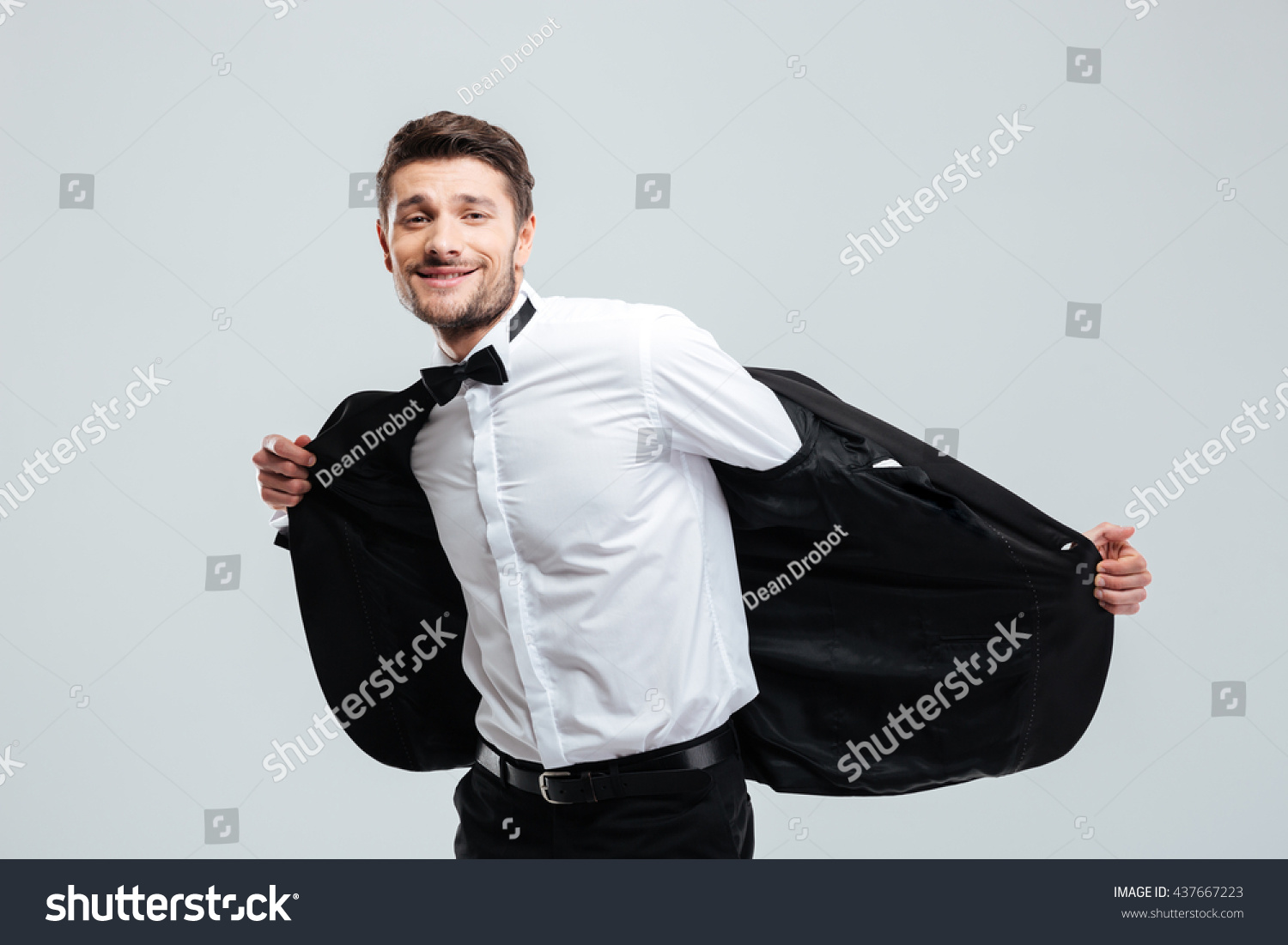 537 Man taking off his jacket Images, Stock Photos & Vectors | Shutterstock