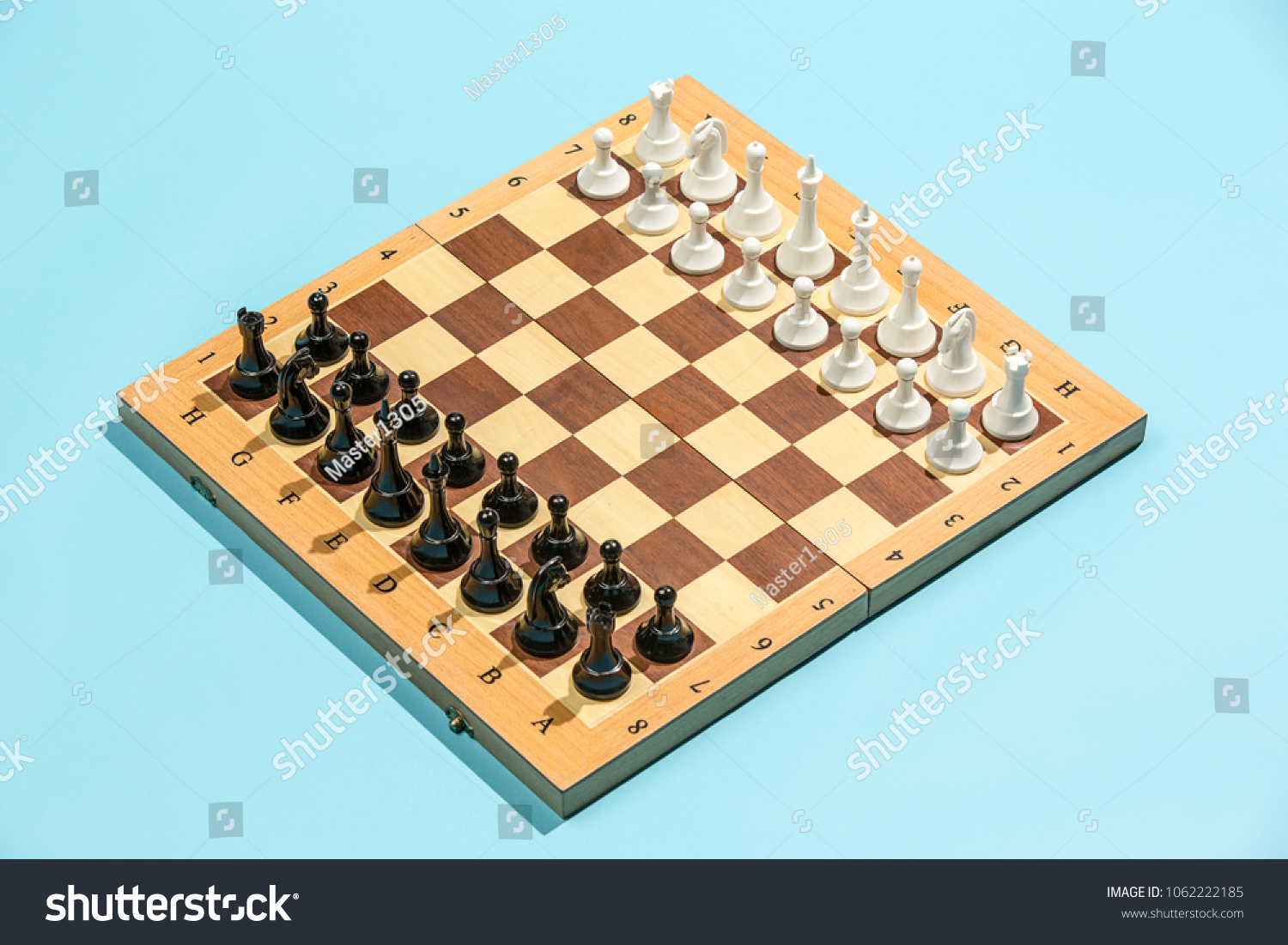 Chess Board Game Concept Business Ideas Stock Photo (Edit Now) 1062222185