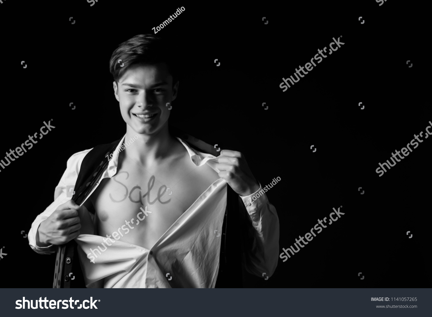 Chests Sexy Muscular Athletes Nude Torsosand Stock Photo Shutterstock