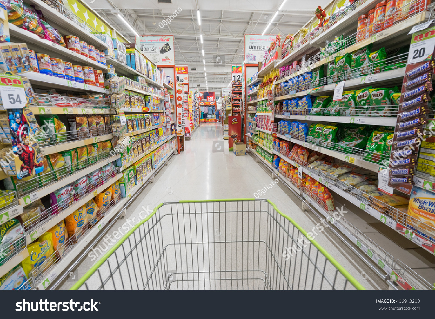 Chiangmai Thailand June 3 Bigc Supermarket Stock Photo (Edit Now) 406913200