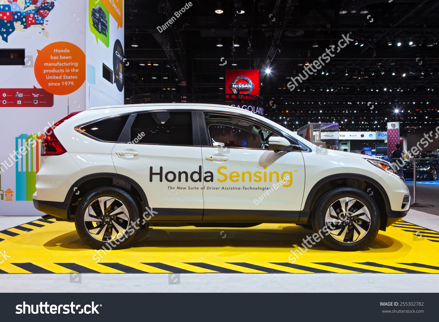 Chicago February 13 Honda Sensing Vehicle Stock Photo Edit Now