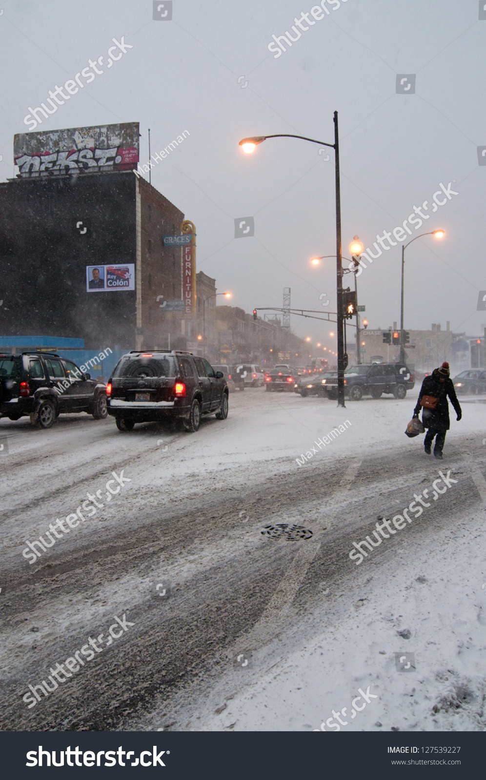 Chicago - February 1: A Massive Winter Storm Arrives On February 1 ...