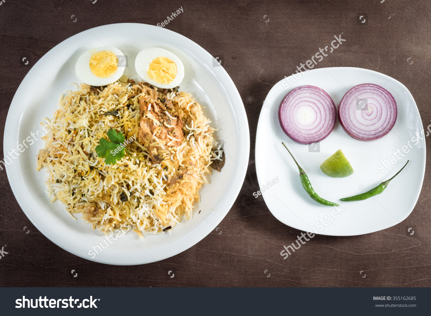 Chicken Biryani Stock Photo 355162685 | Shutterstock