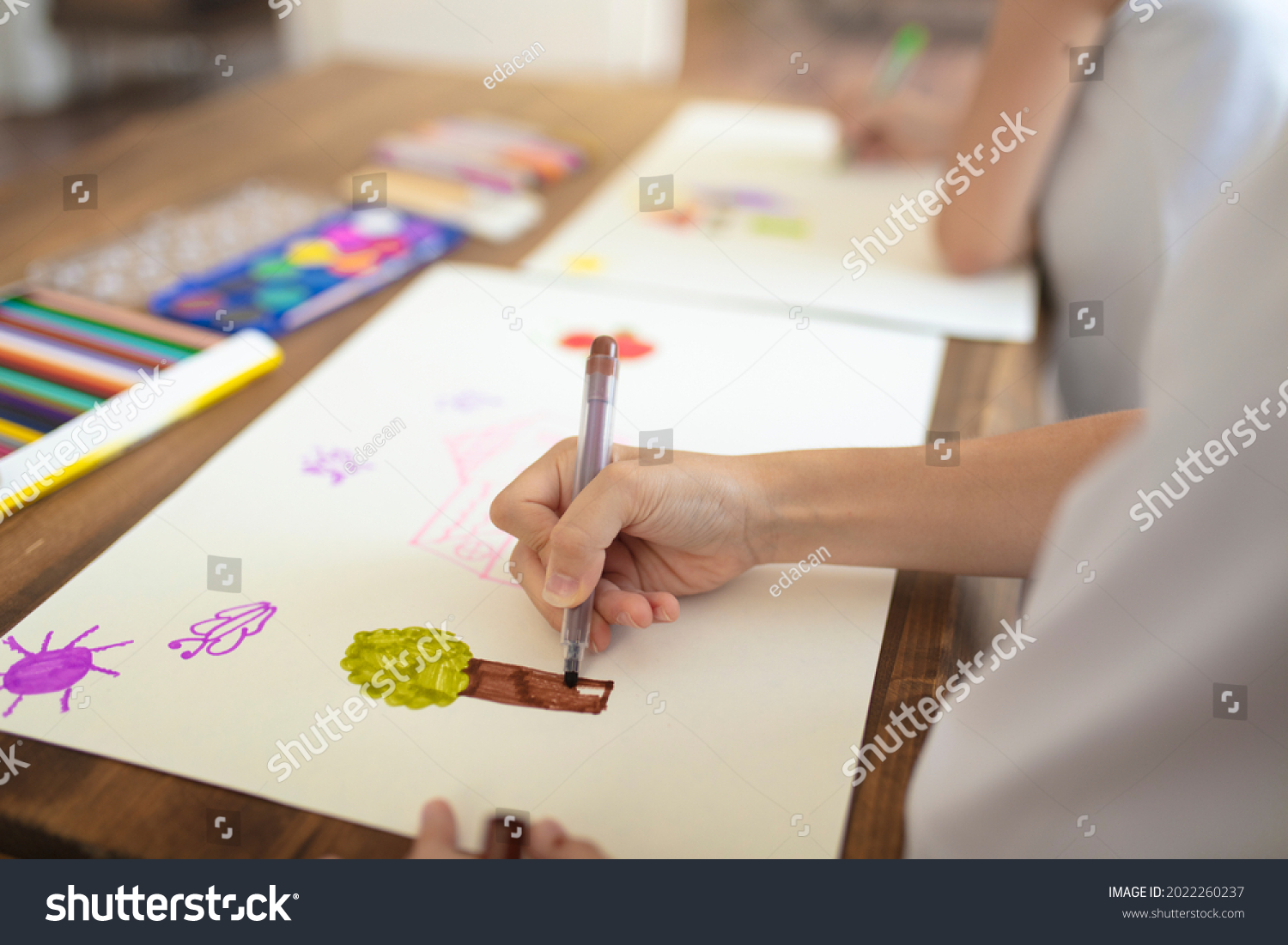 Child Education Concept Art Education Concept Stock Photo (Edit Now ...