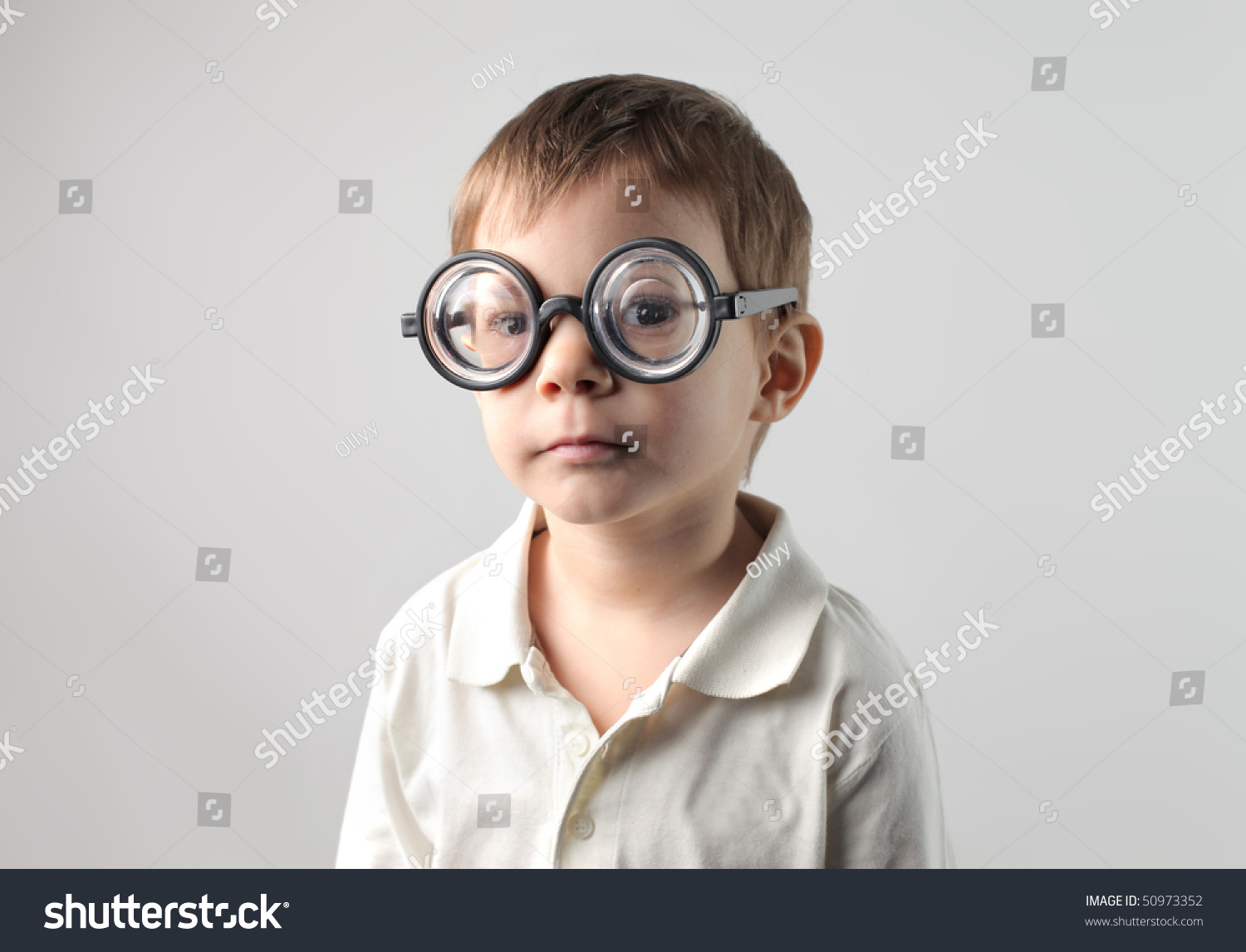 Child With Thick Glasses Stock Photo 50973352 : Shutterstock People With Thick Glasses