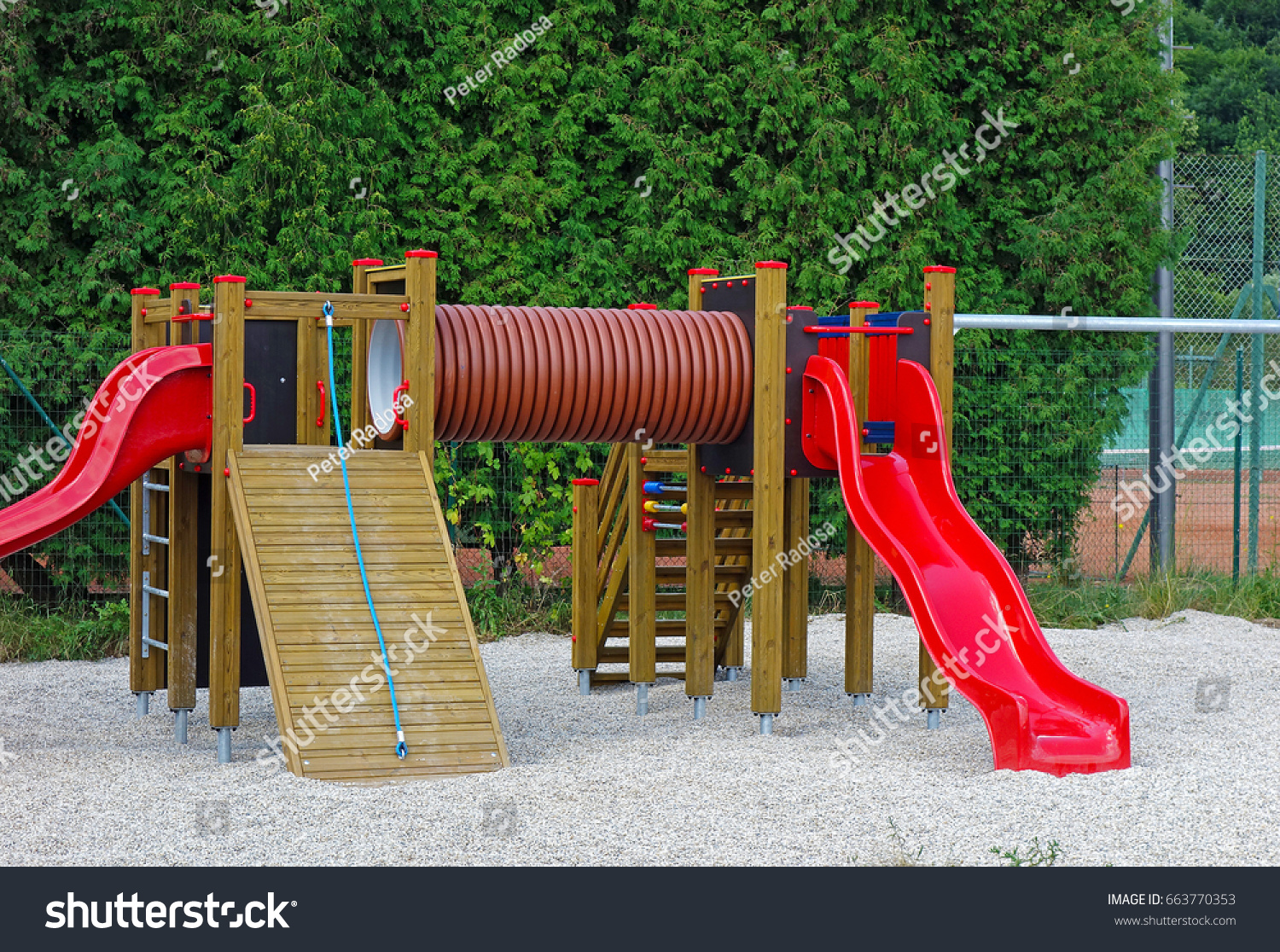 childrens climbing frame with slide