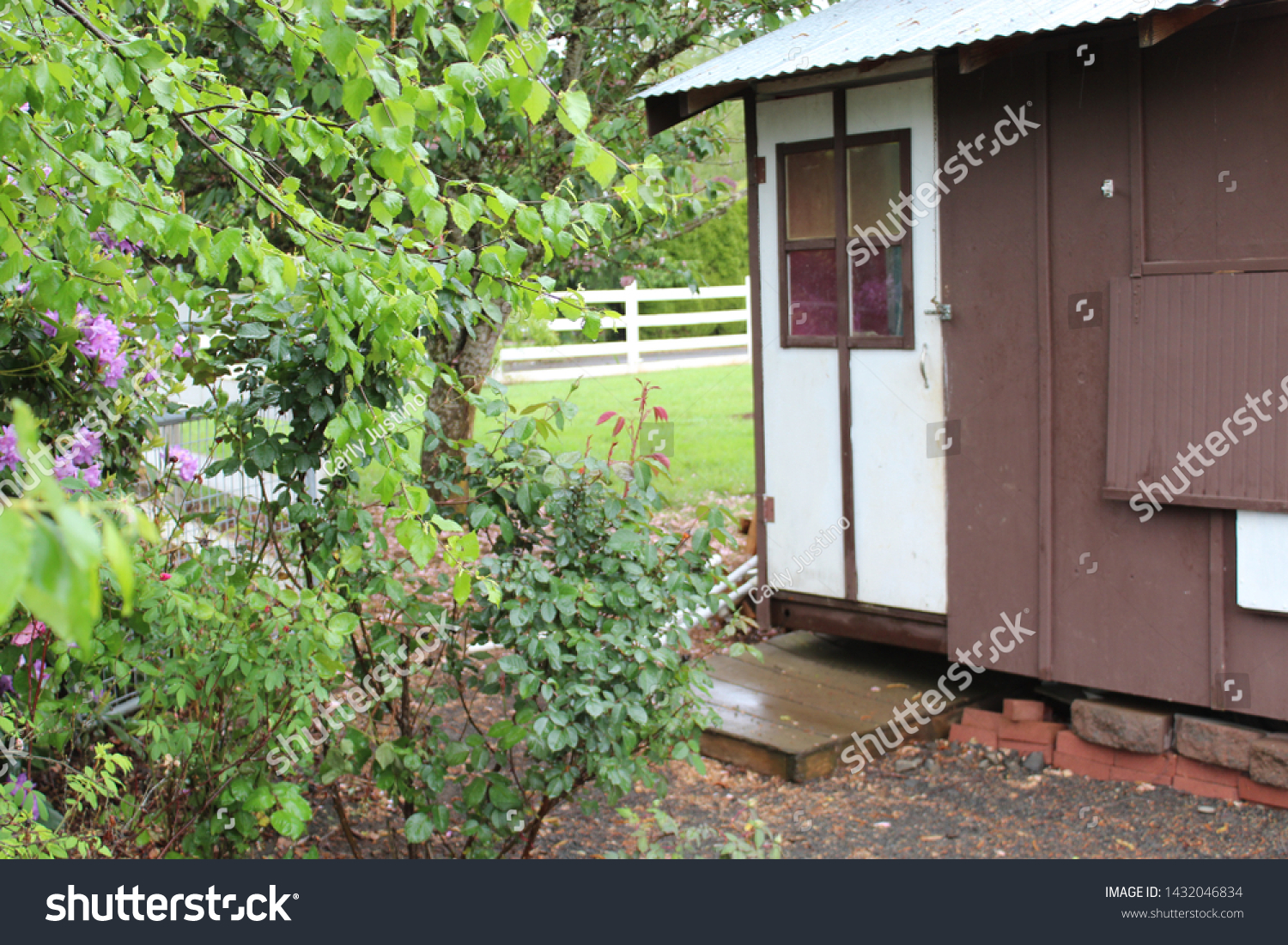 wooden fort playhouse