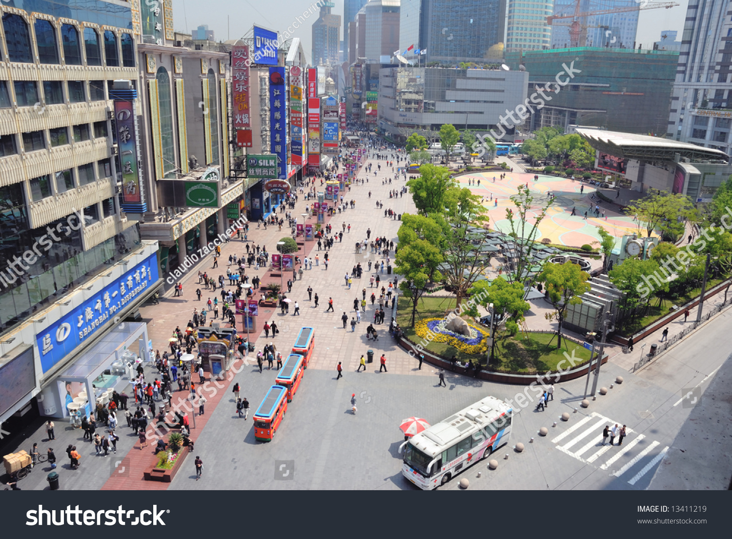 China Shanghai Pedestrian Nanjing Road Stock Photo 13411219 Shutterstock China Shanghai Pedestrian Nanjing Road Stock Photo 13411219 Shutterstock