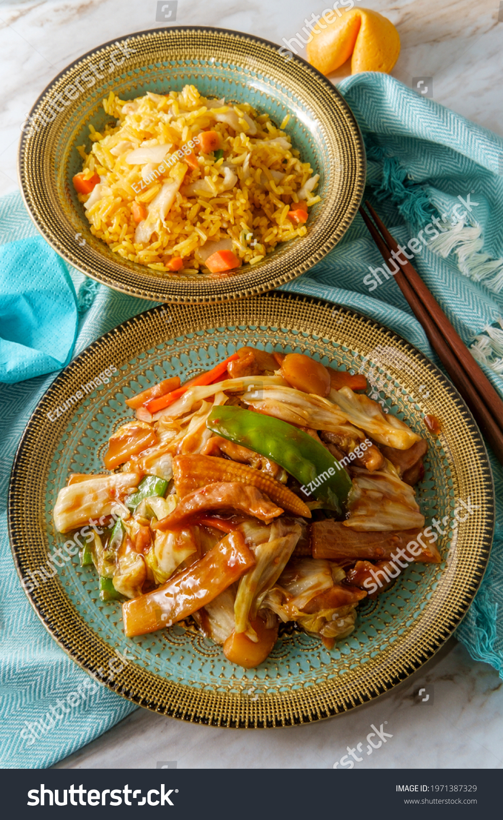 Chinese Cuisine Double Cooked Pork Cabbage Stock Photo Edit Now