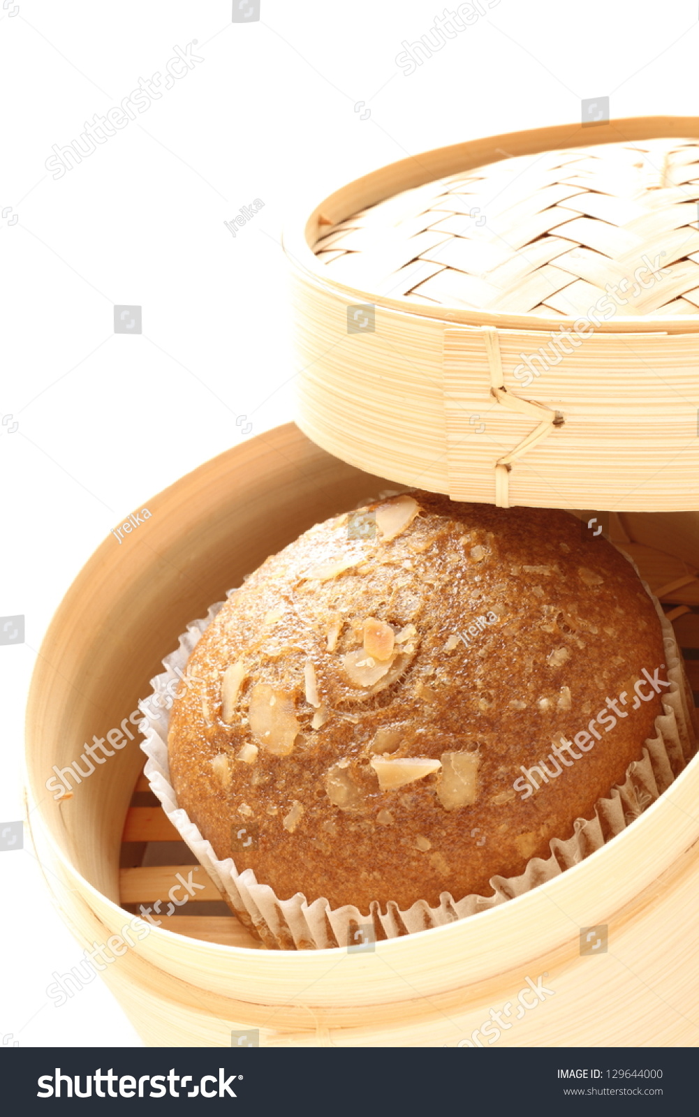 Chinese Cuisine Malay Steamed Molasses Cake Stock Photo Edit Now 129644000