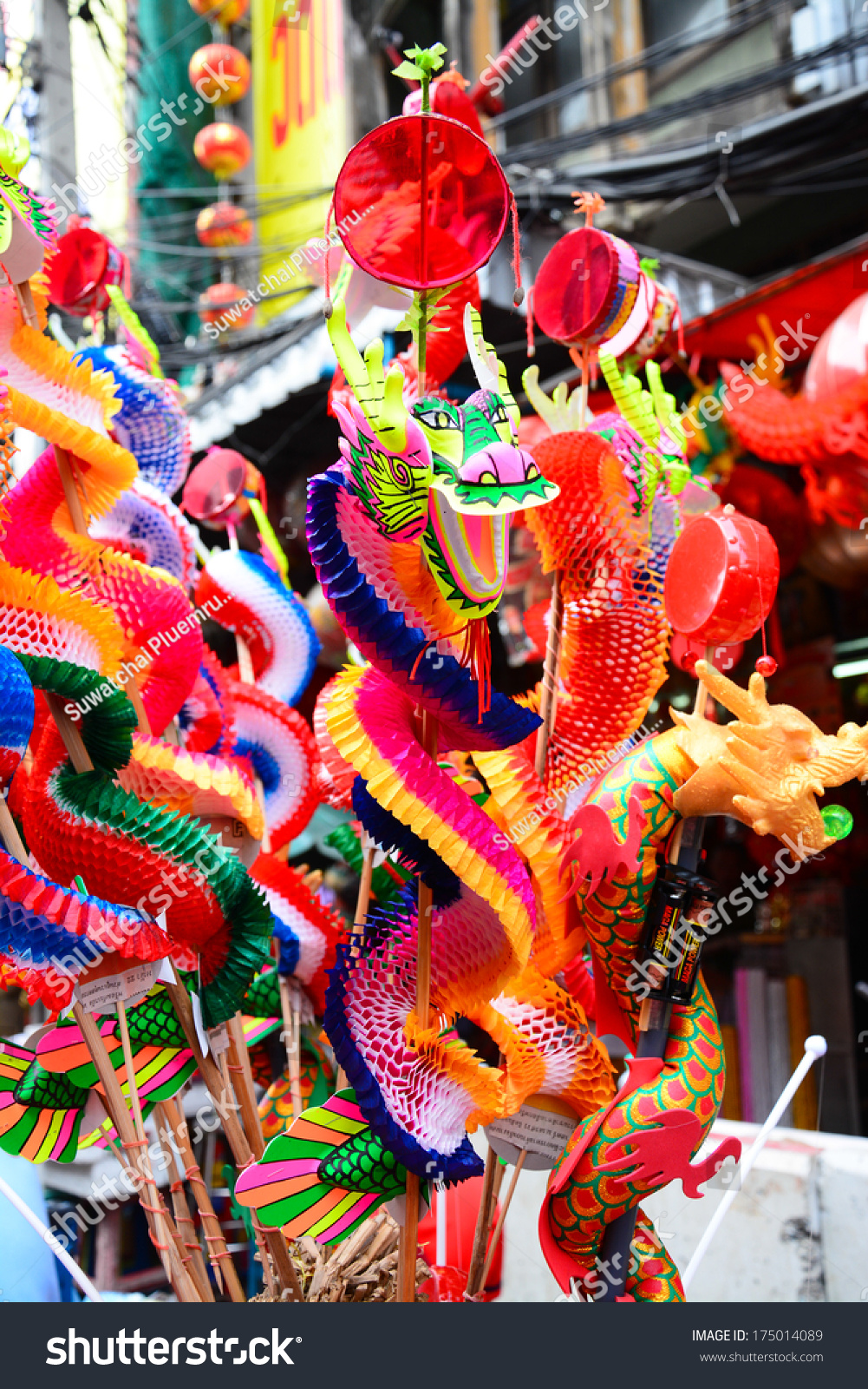 Chinese Dragon Toy Stock Photo (Edit Now) 175014089