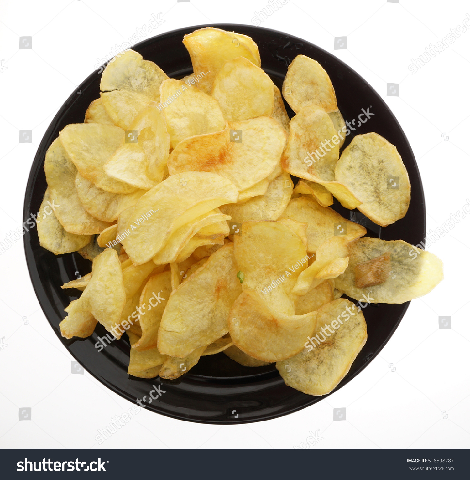 Chinese Food Chinese Dish Potato Chips Stock Photo Edit Now 526598287