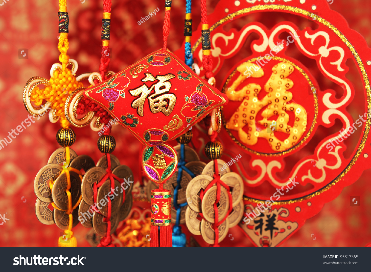 Chinese Gift Used During Spring Festival Stock Photo (Edit Now) 95813365