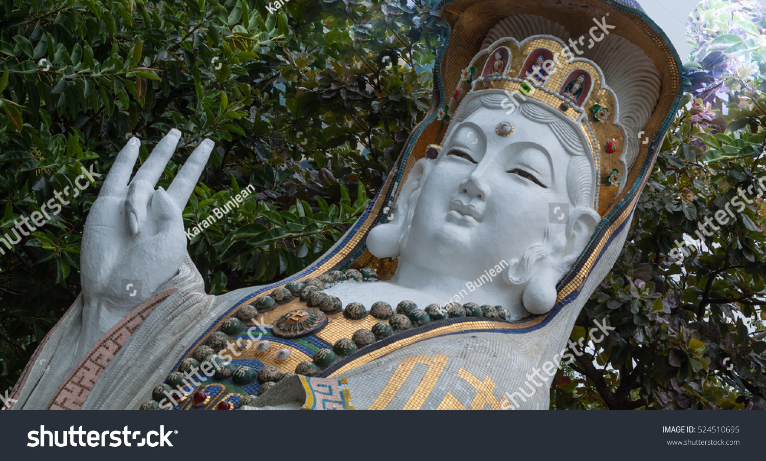 Chinese Goddess Statue Stock Photo 524510695 : Shutterstock