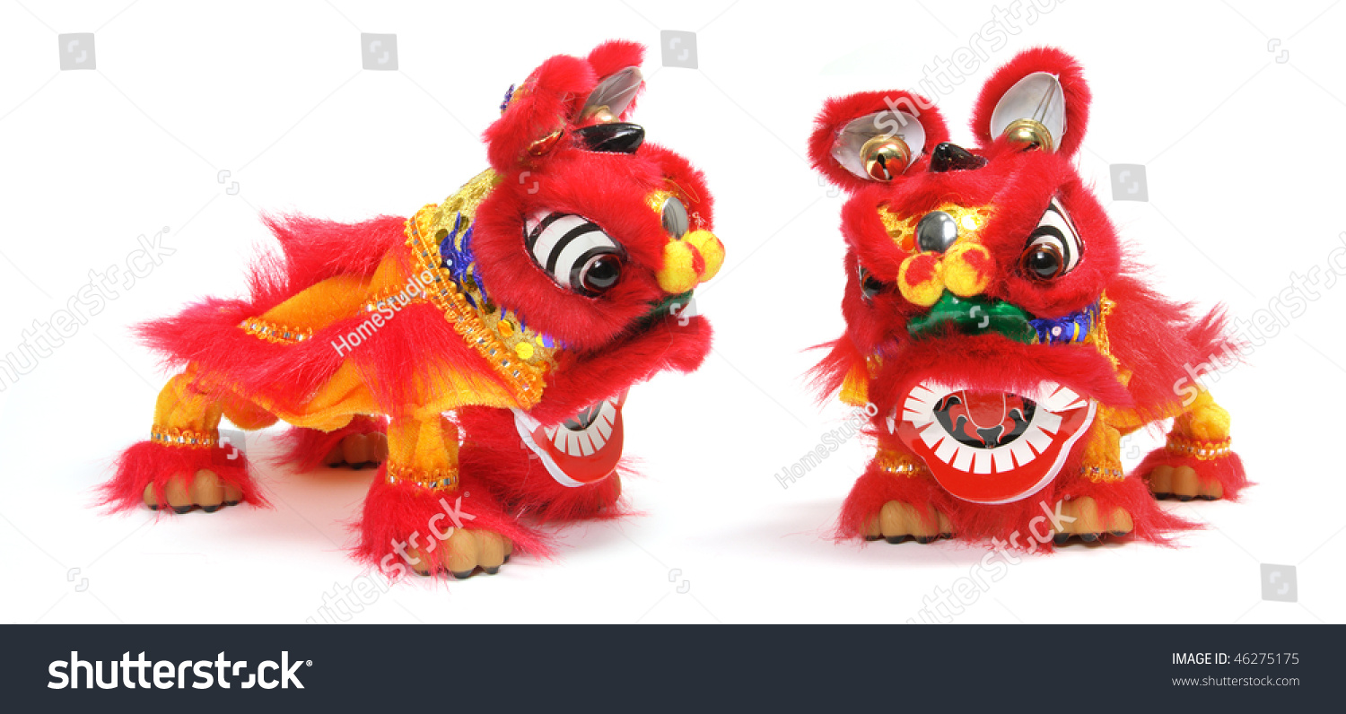 chinese lion plush