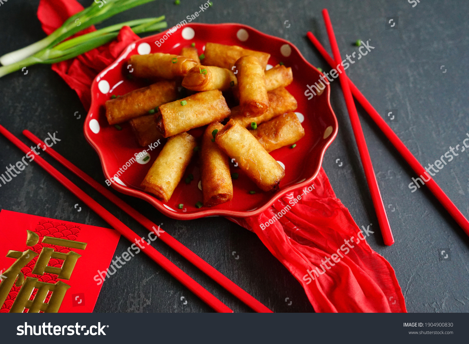 Chinese Lunar New Year Lucky Food Stock Photo 1904900830 | Shutterstock