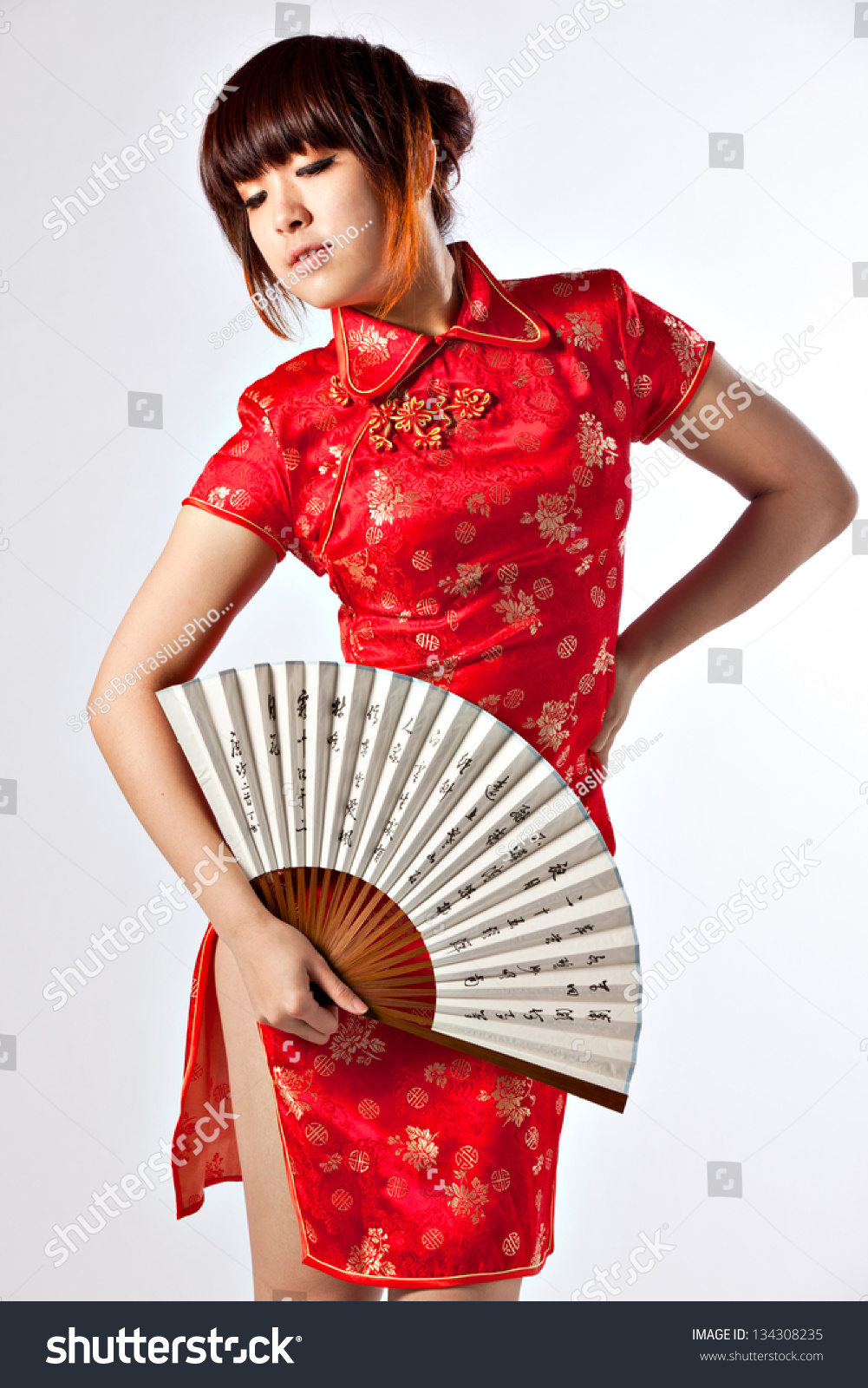 chinese dress with slits