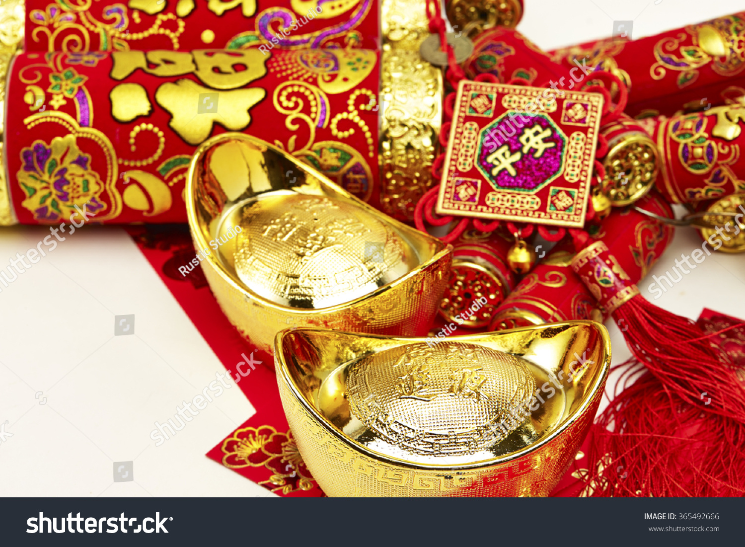 Chinese New Year Decoration Stock Photo 365492666 - Shutterstock