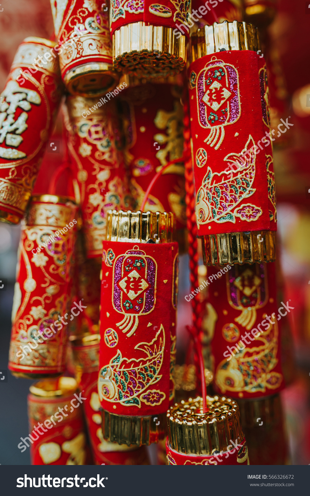 Chinese New Year 2017 Decorations Stock Photo 566326672 - Shutterstock