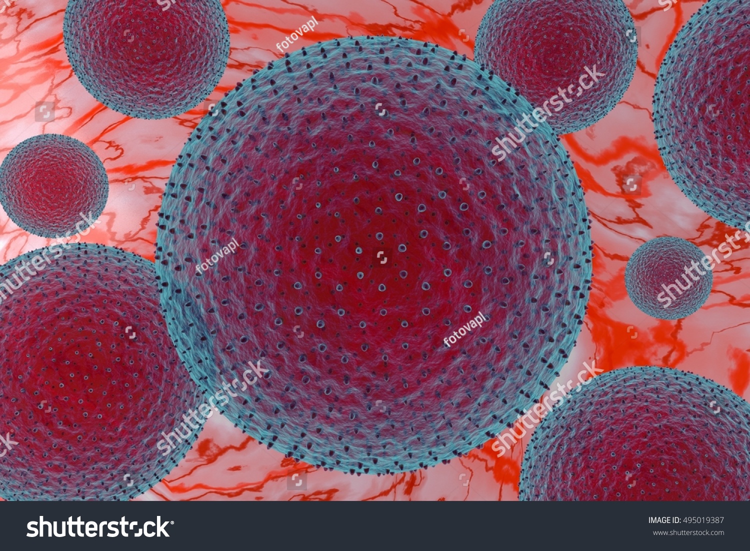 Chlamydia Trachomatis Microscopy Magnification 3d Illustration Stock Illustration 495019387 2883