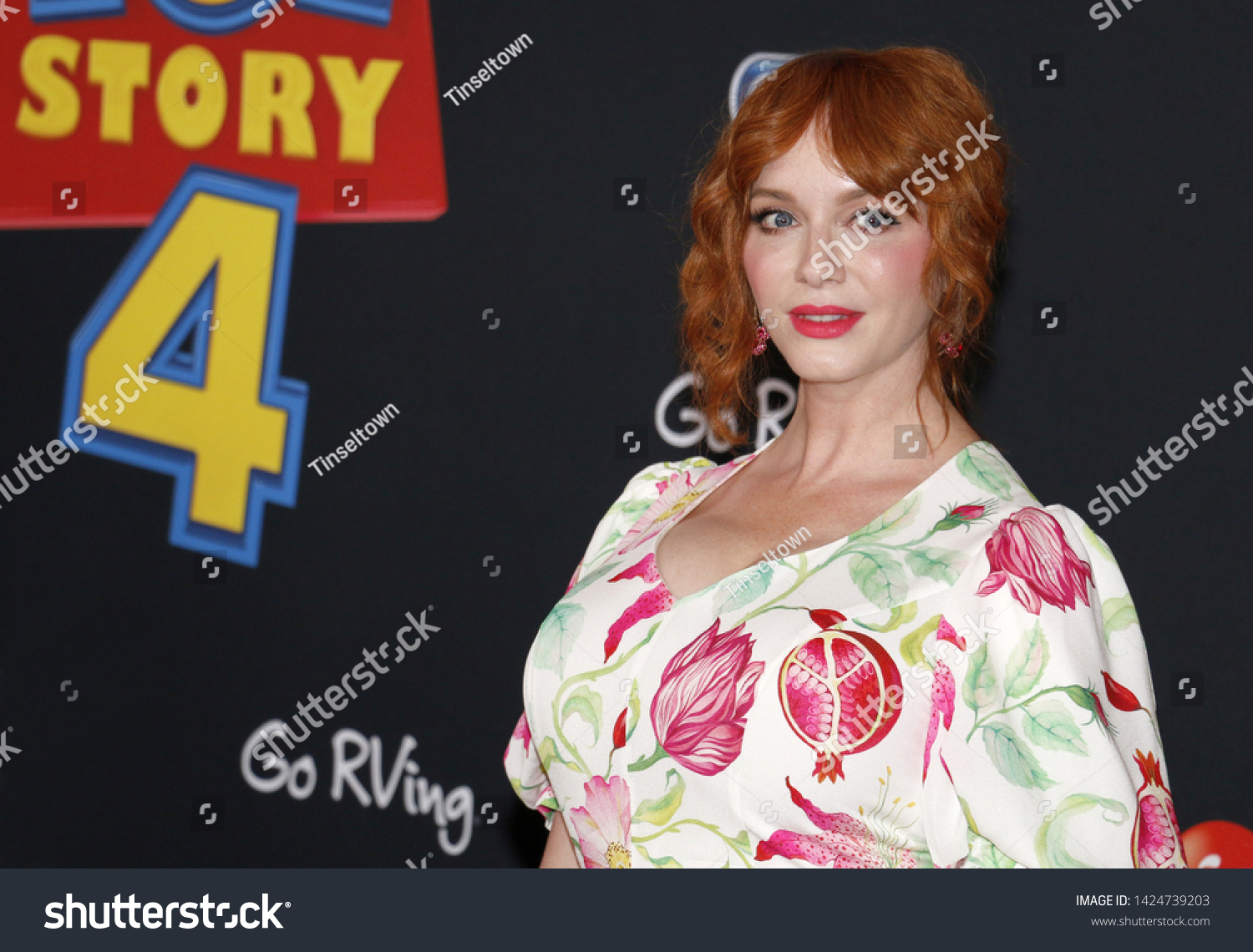 Christina Hendricks World Premiere Toy Story Stock Photo | Hot Sex Picture