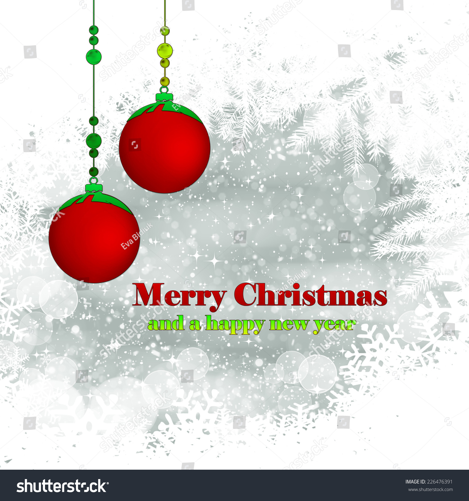 Christmas Card Stock Photo 226476391 : Shutterstock