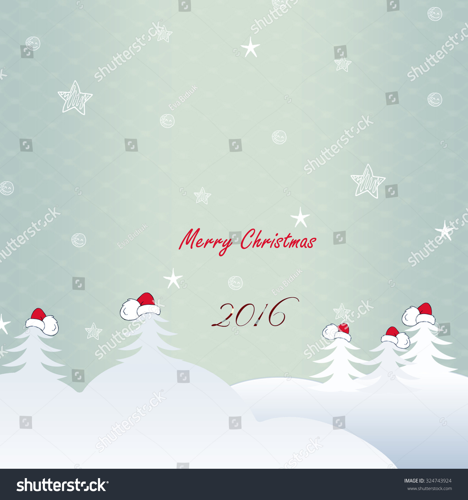 Christmas Card Stock Photo 324743924 : Shutterstock