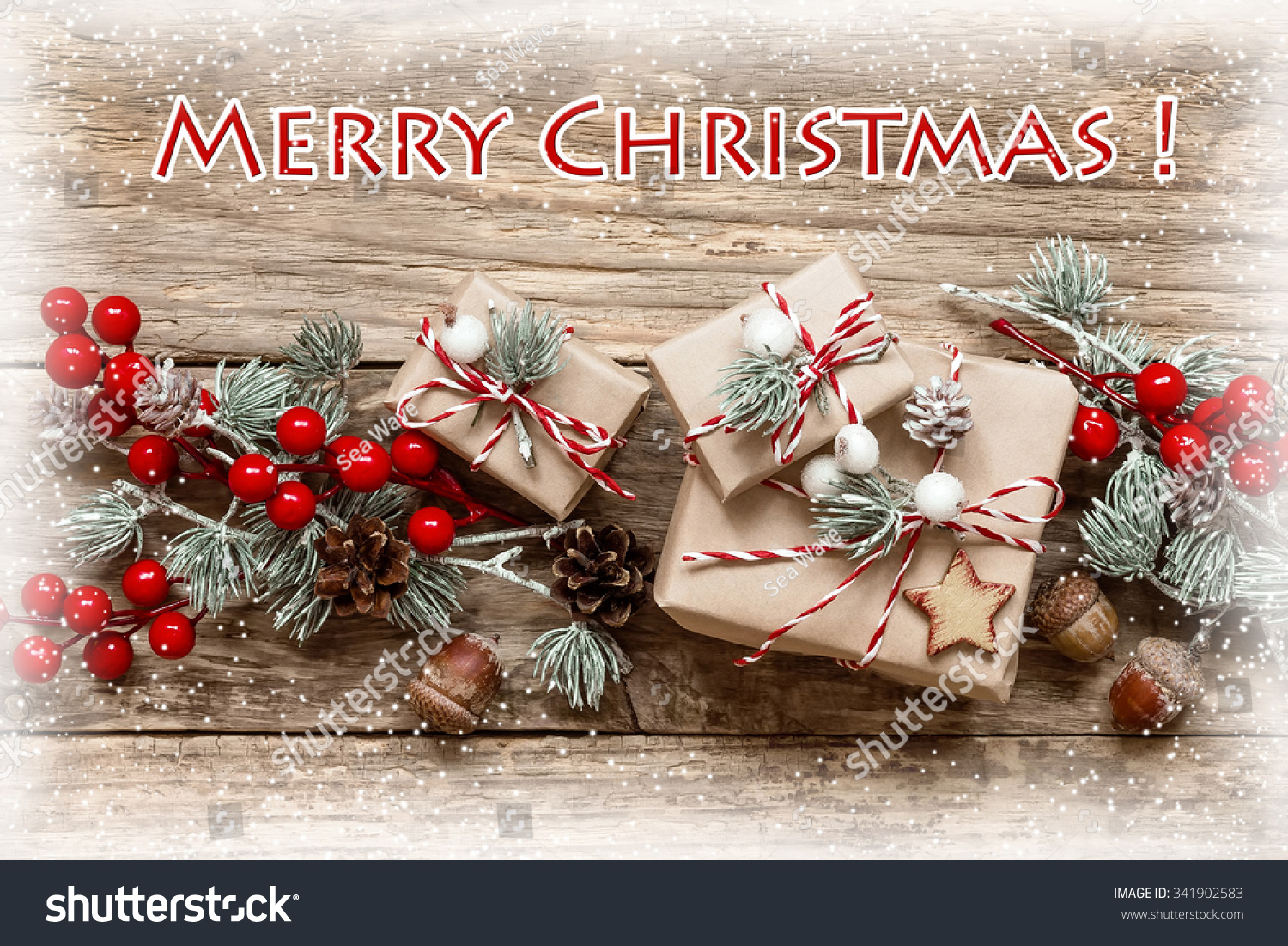 Christmas Card Stock Photo 341902583 : Shutterstock