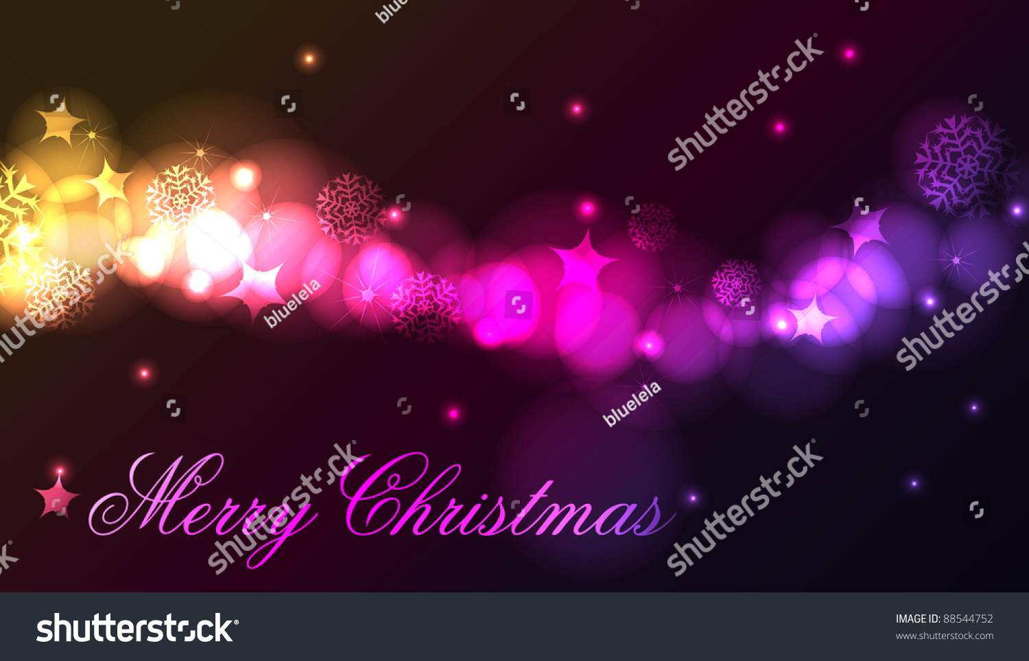 Christmas Card, Raster Stock Photo 88544752 : Shutterstock