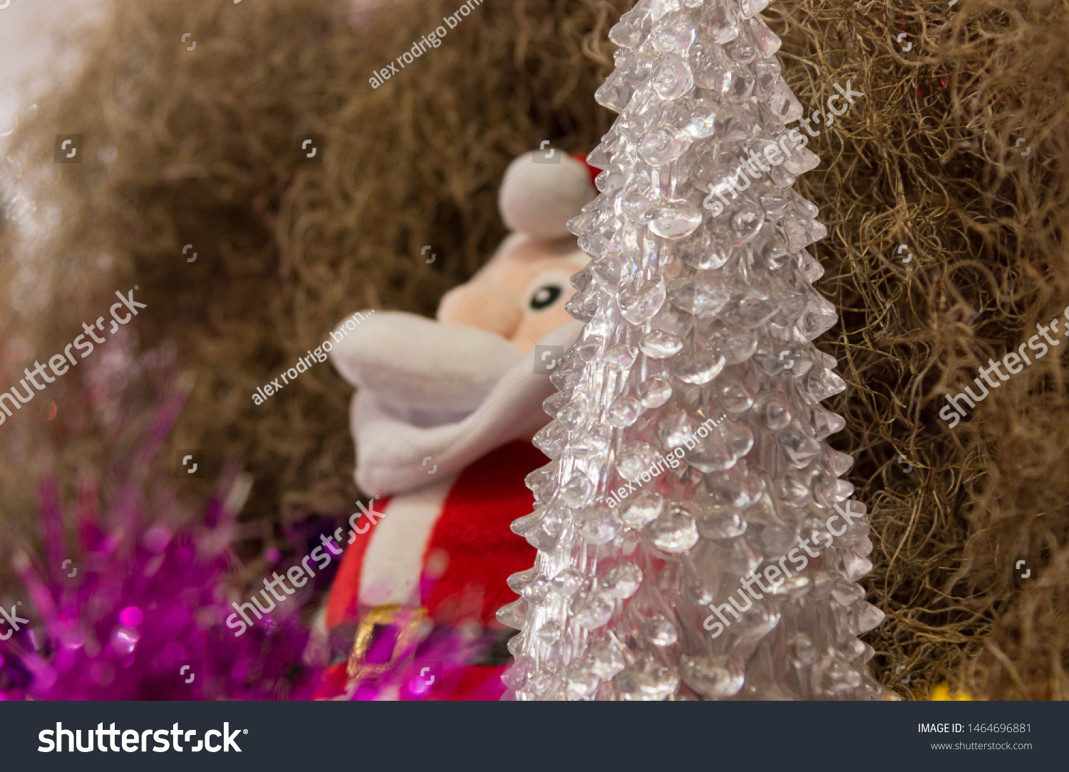 Christmas Cribs Several Objects Representing Christmas Stock Image