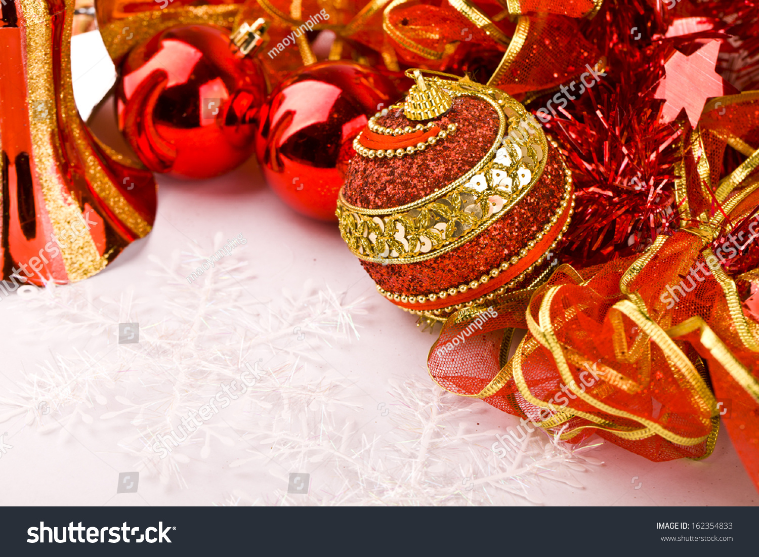 Christmas. Holiday Decorations. Decor. Stock Photo 162354833 : Shutterstock