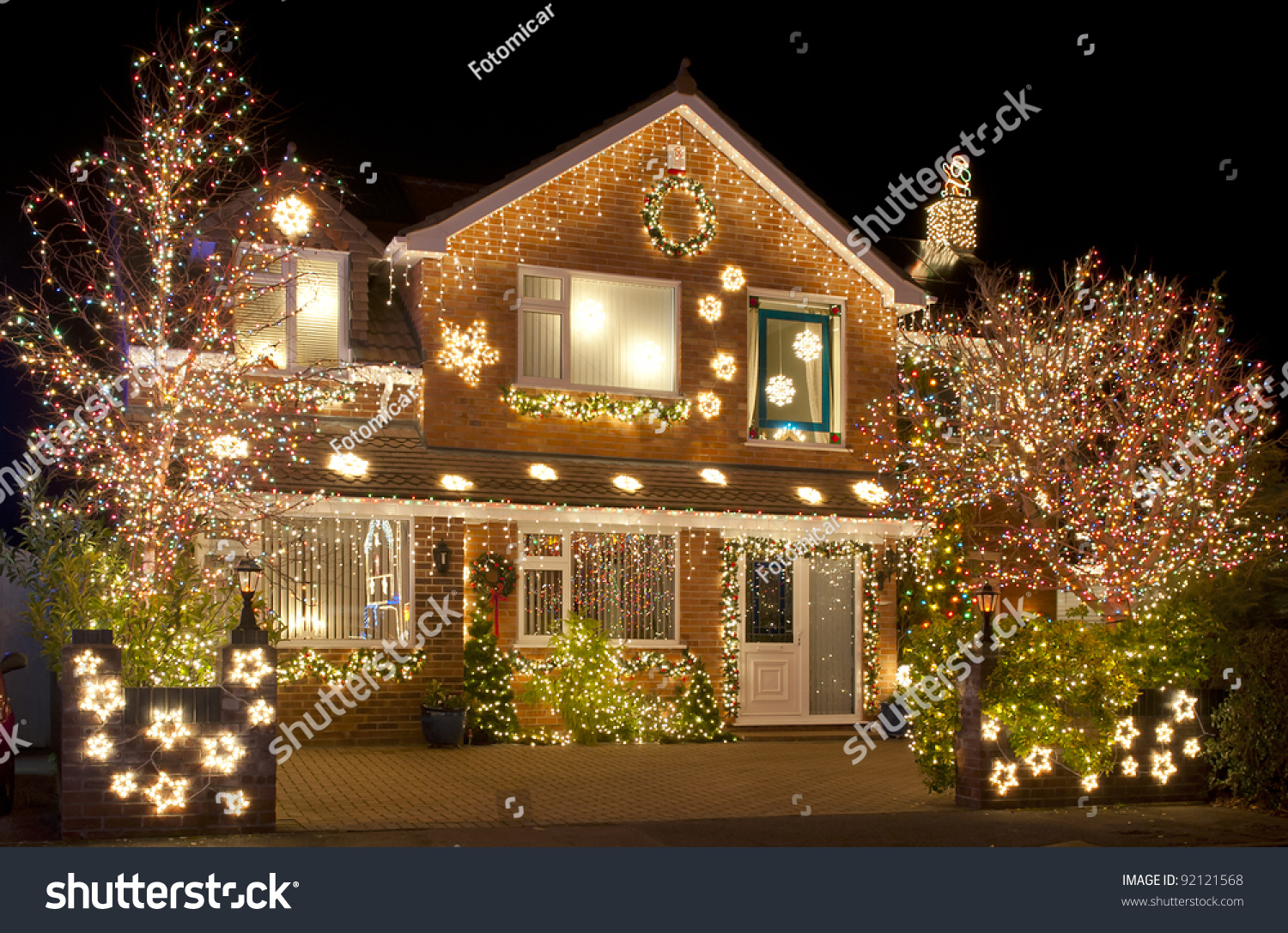 christmas lights for outside house