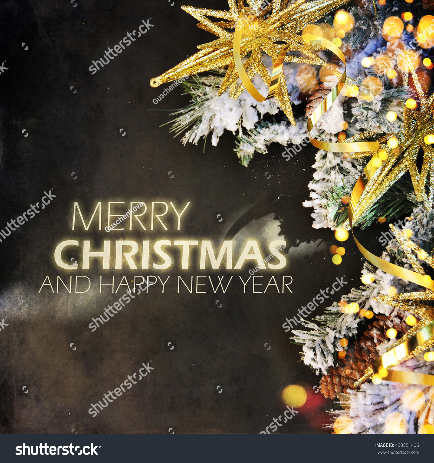 Christmas Night Background Stock Photo 403851406 : Shutterstock