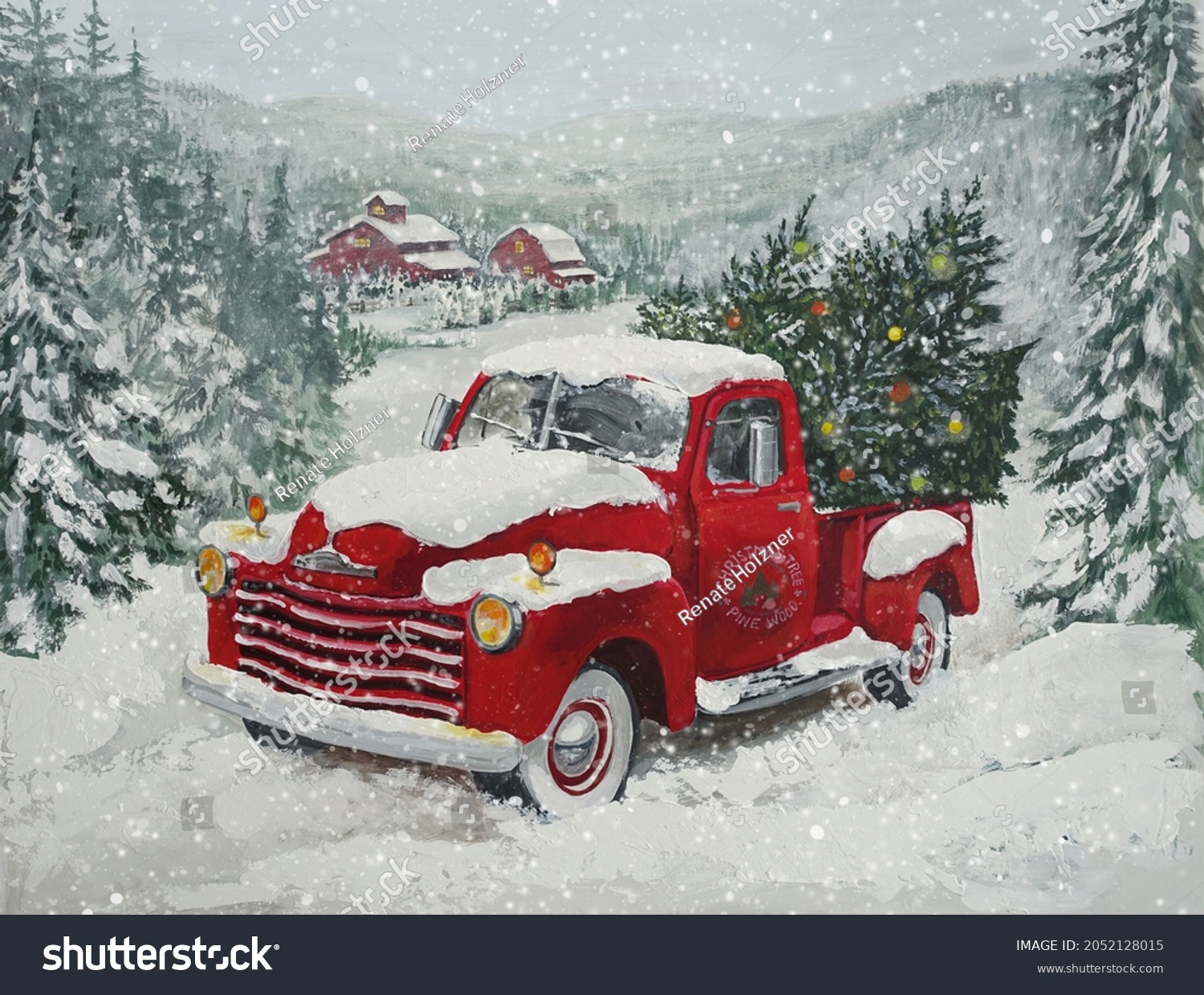 20,564 Christmas cars vintage Images, Stock Photos & Vectors | Shutterstock