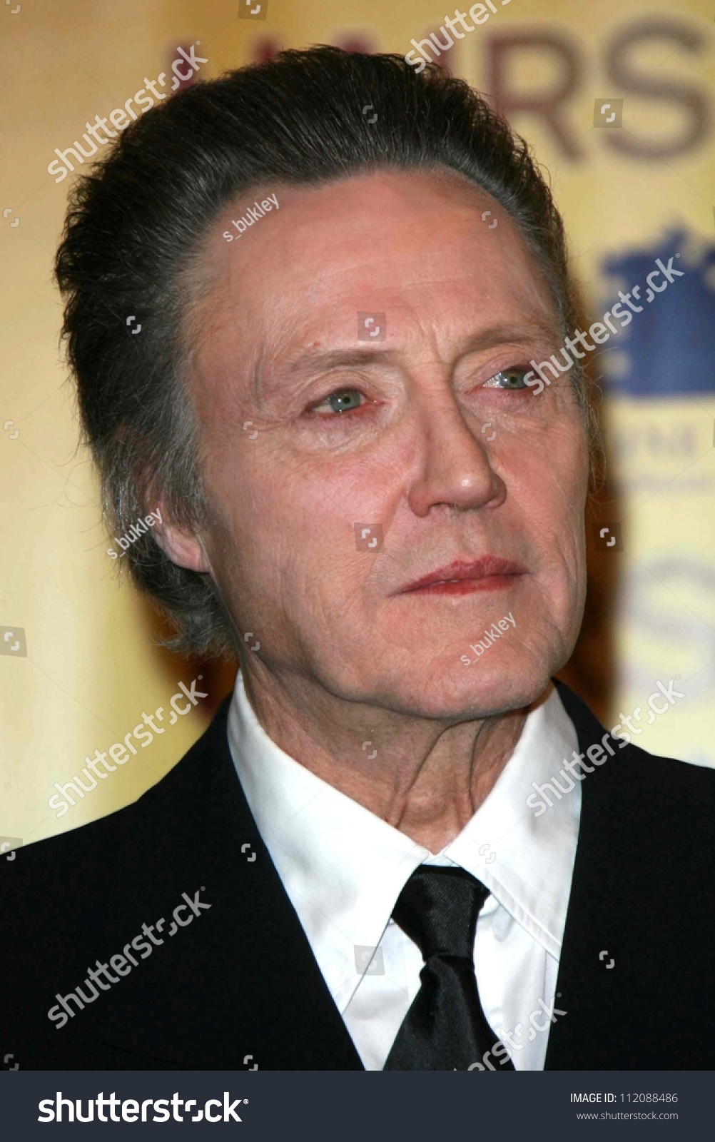 Christopher Walken Showest 2007 Photocall Hairspray Stock Photo ...