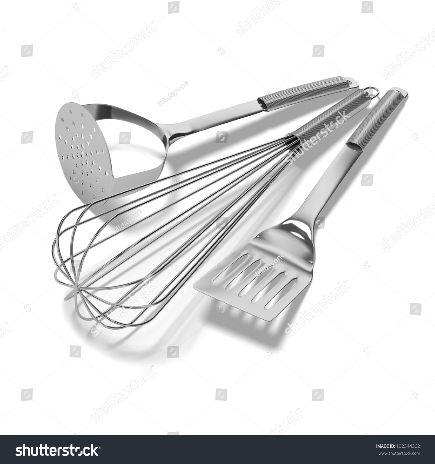 White Kitchen Utensils chrome kitchen utensils whisk spatula masher stock illustration White Kitchen Utensils chrome kitchen utensils whisk spatula masher stock illustration