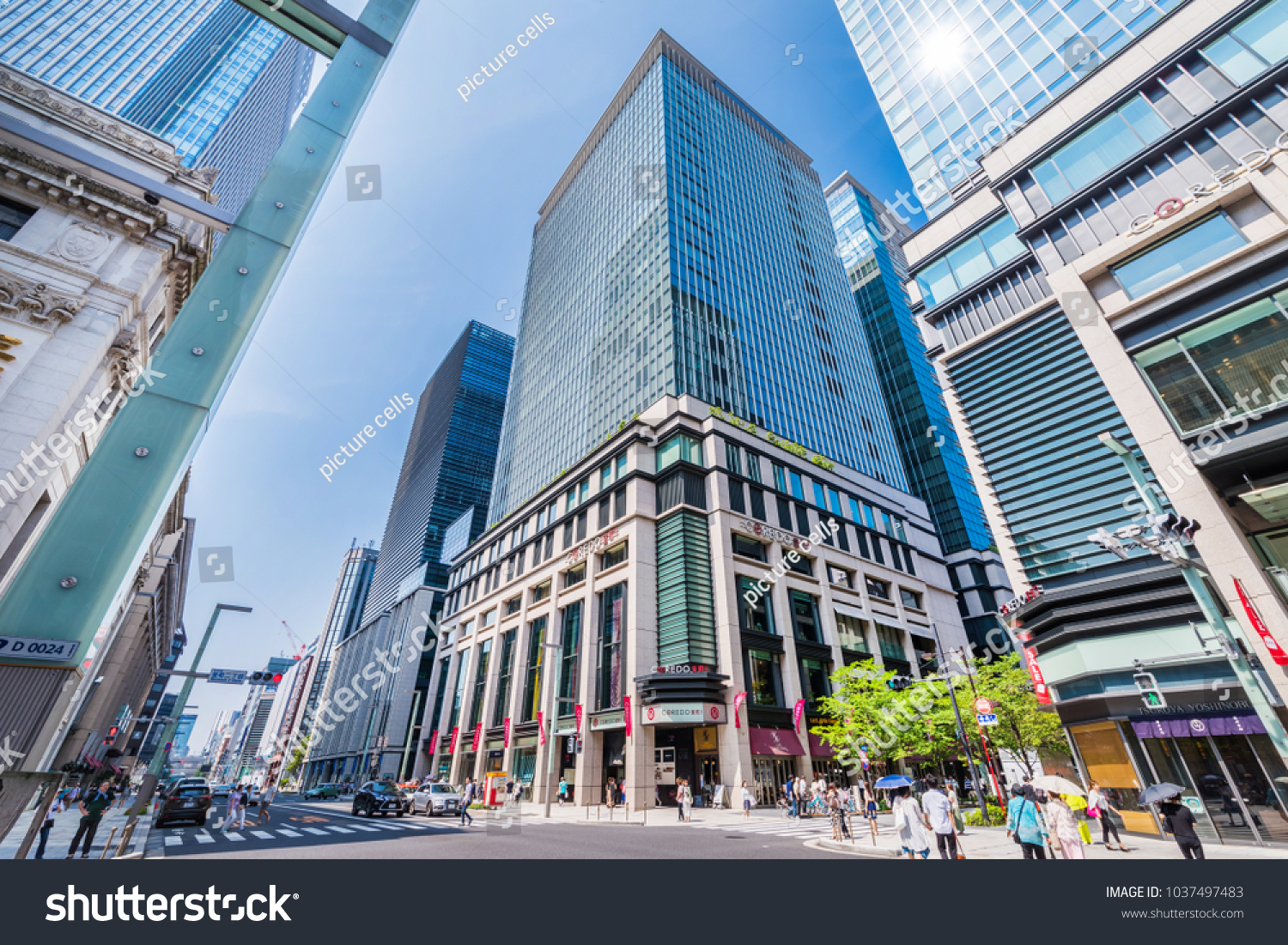 Chuo Tokyo Japan July 9 17 Stock Photo Edit Now Chuo Tokyo Japan July 9 17 Stock Photo Edit Now