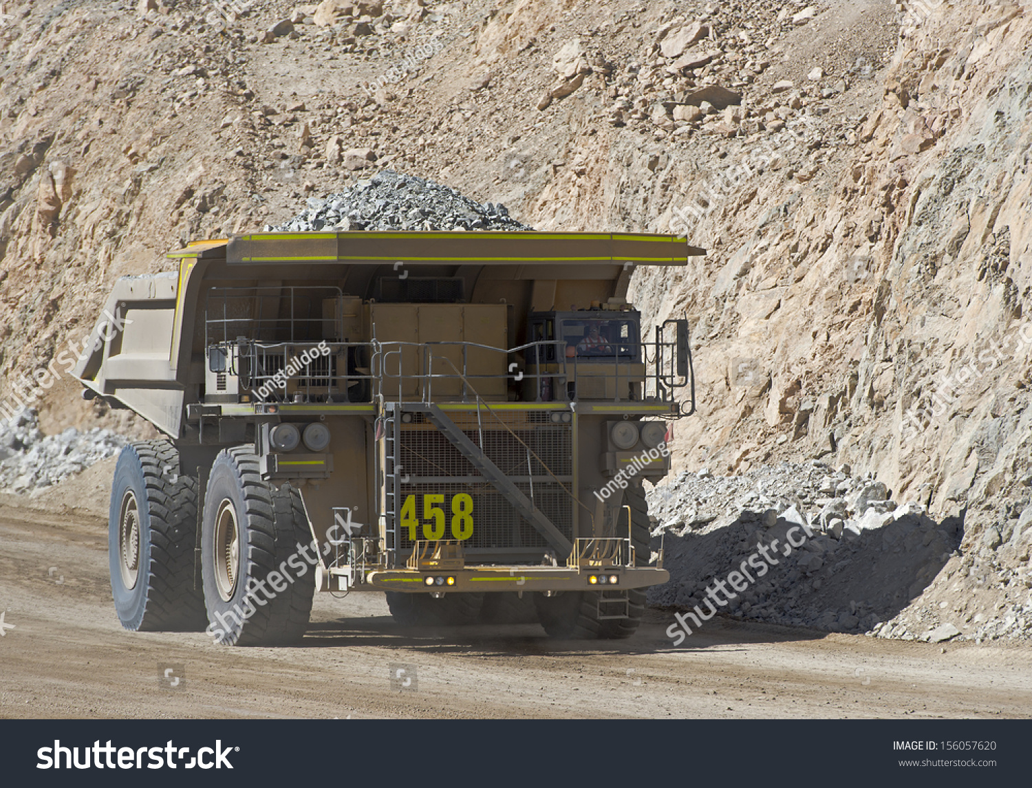 Chuquicamata Chile August 25 Haul Truck Stock Photo (Edit Now) 156057620